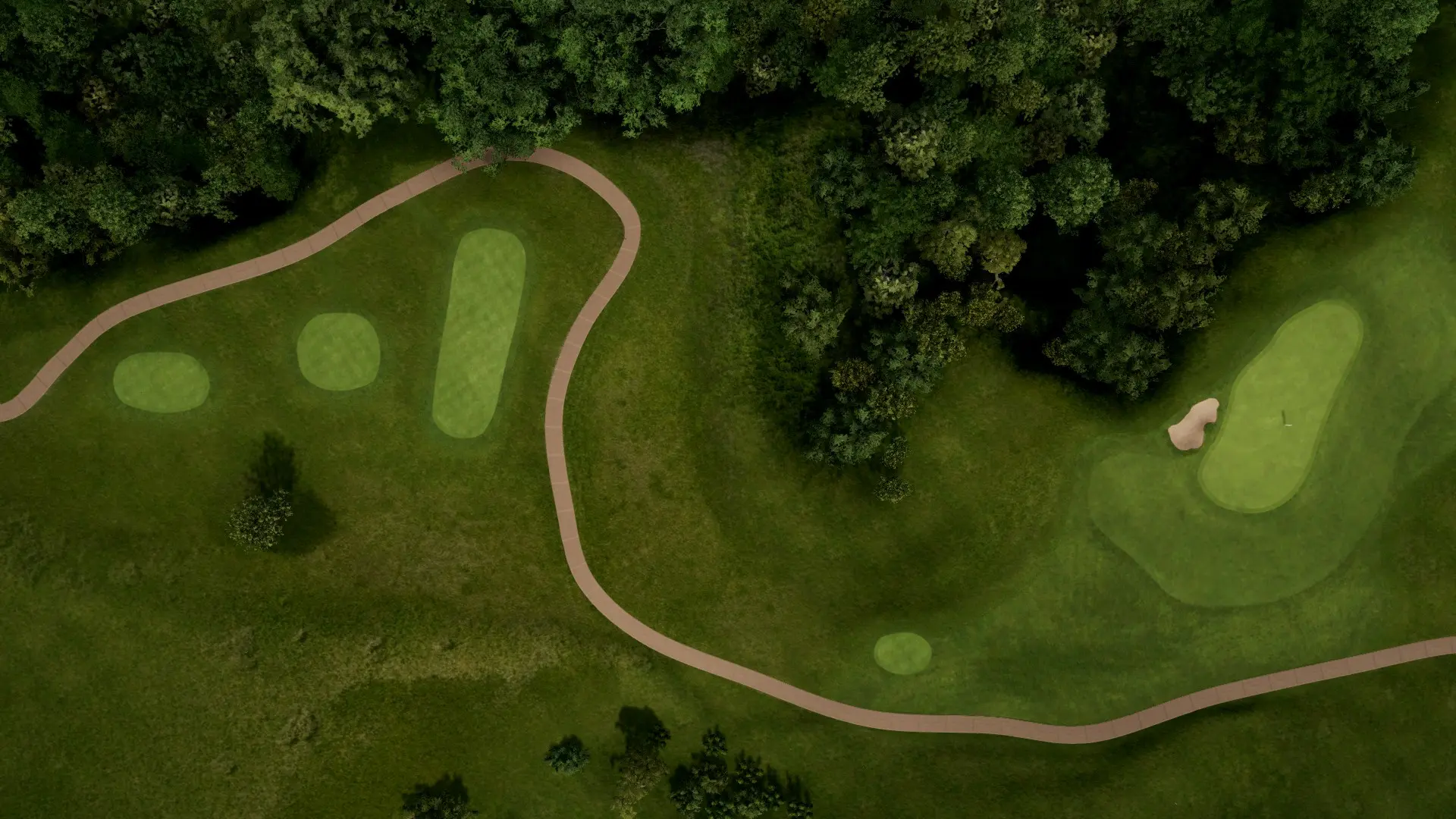 Hole 11 at North Shore Preserve
