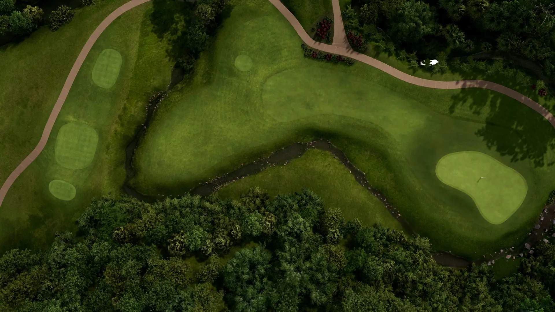 Hole 13 at North Shore Preserve
