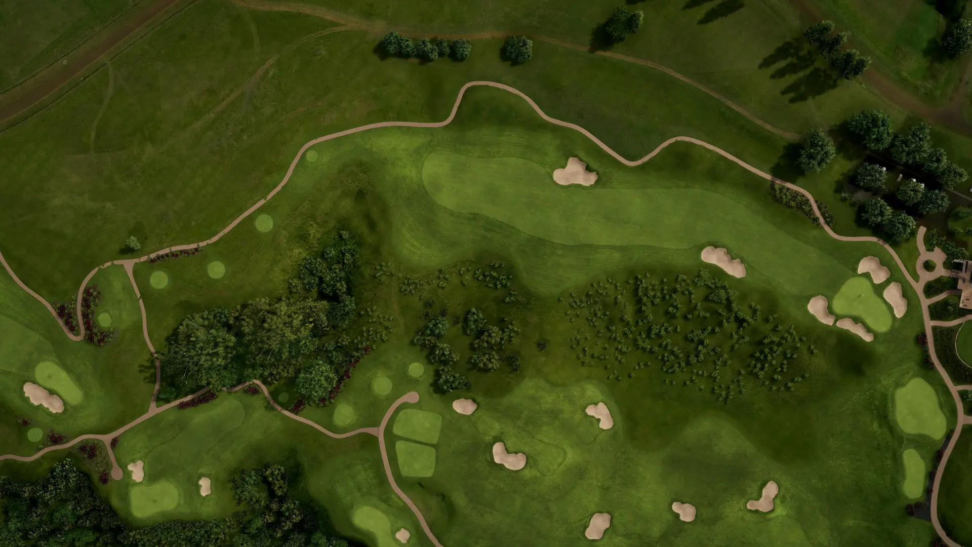 Hole 18 at North Shore Preserve