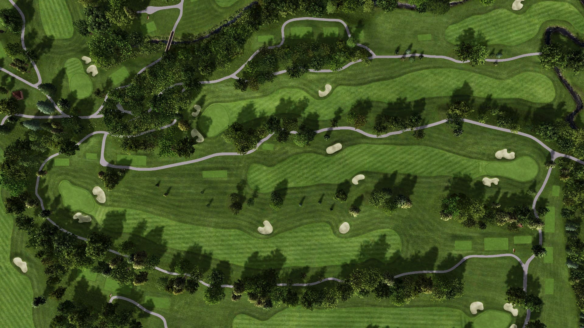 Hole 13 at Oakdale Golf and Country Club