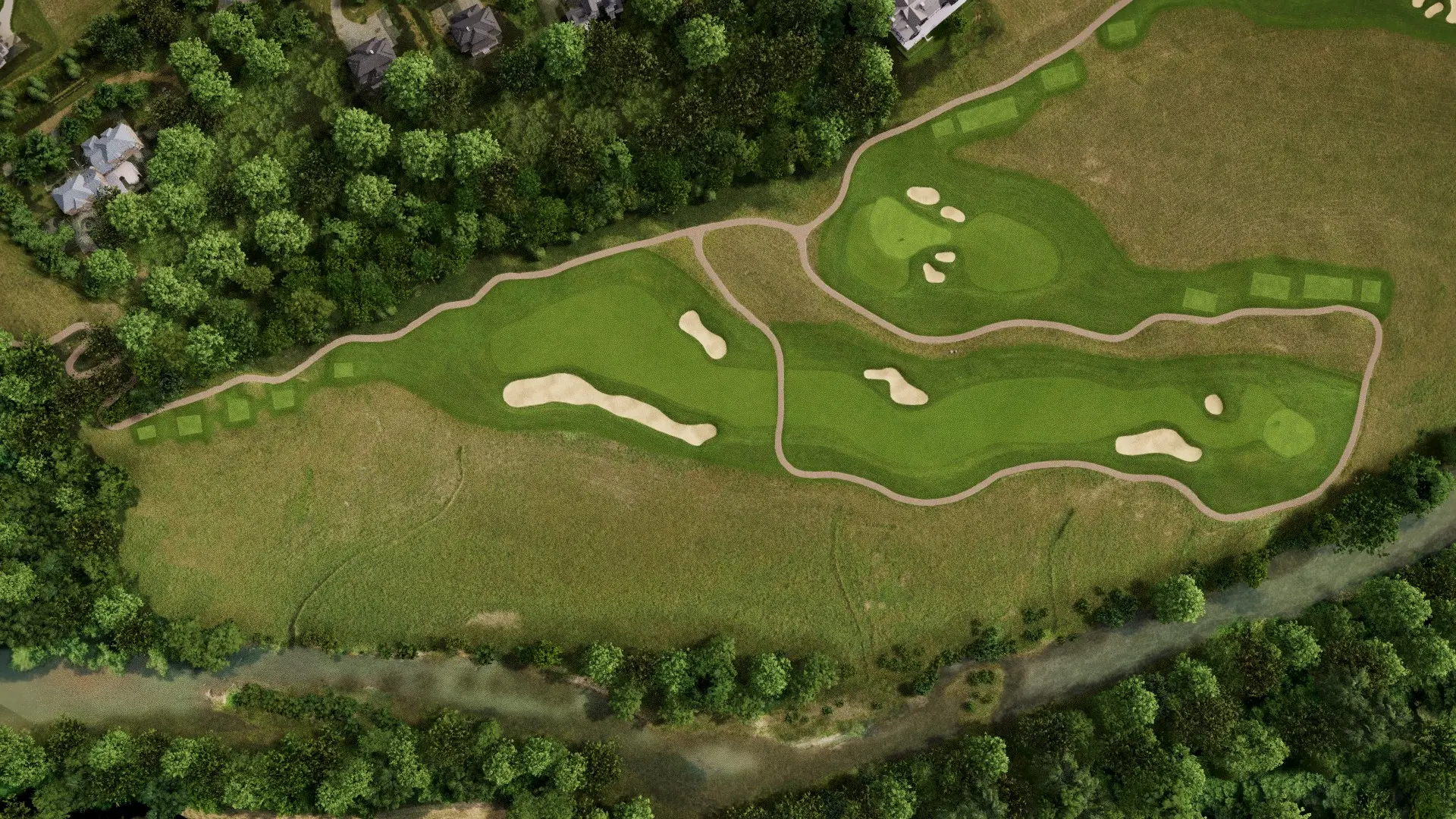 Hole 2 at The Club at Olde Stone