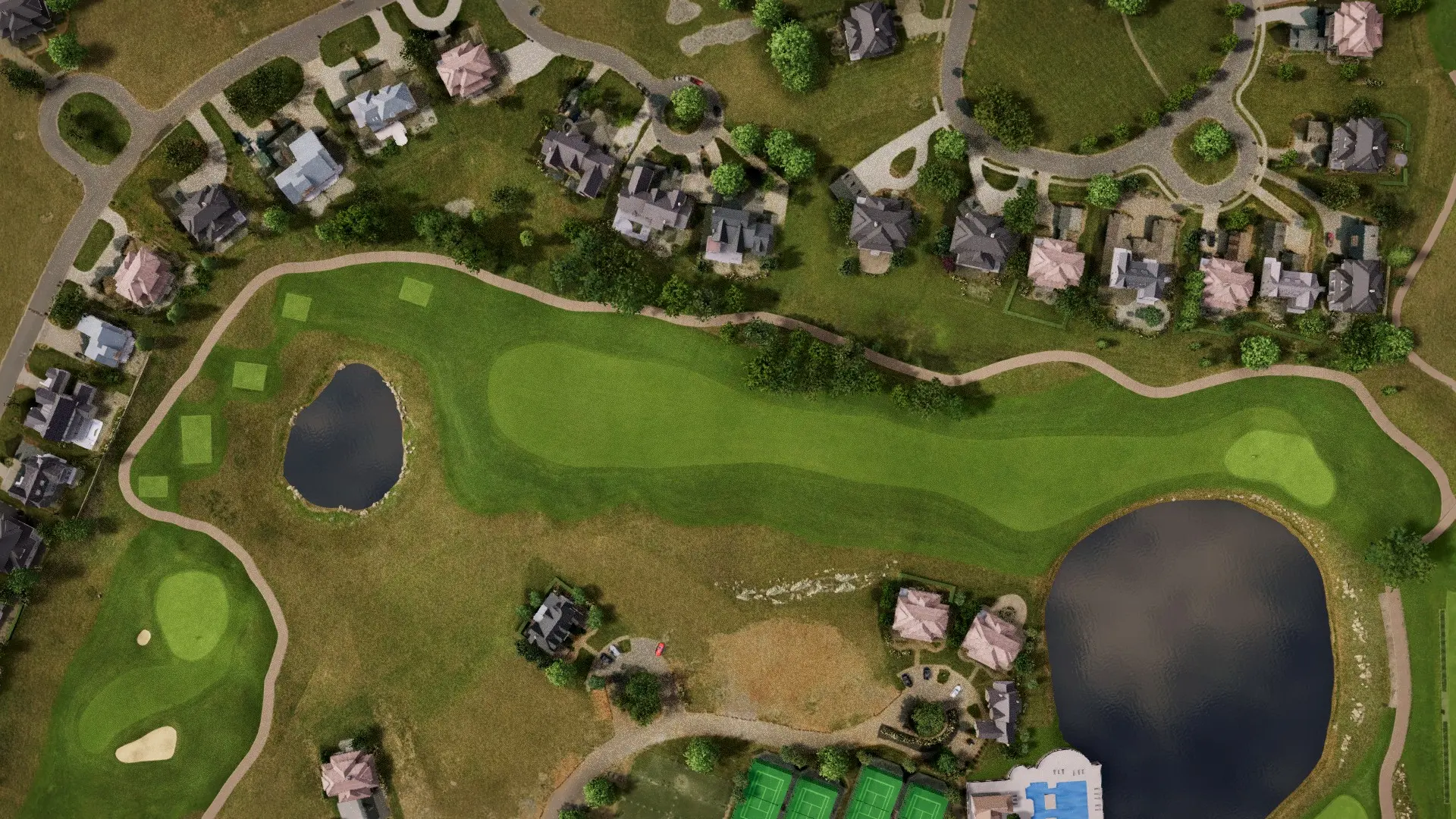 Hole 9 at The Club at Olde Stone
