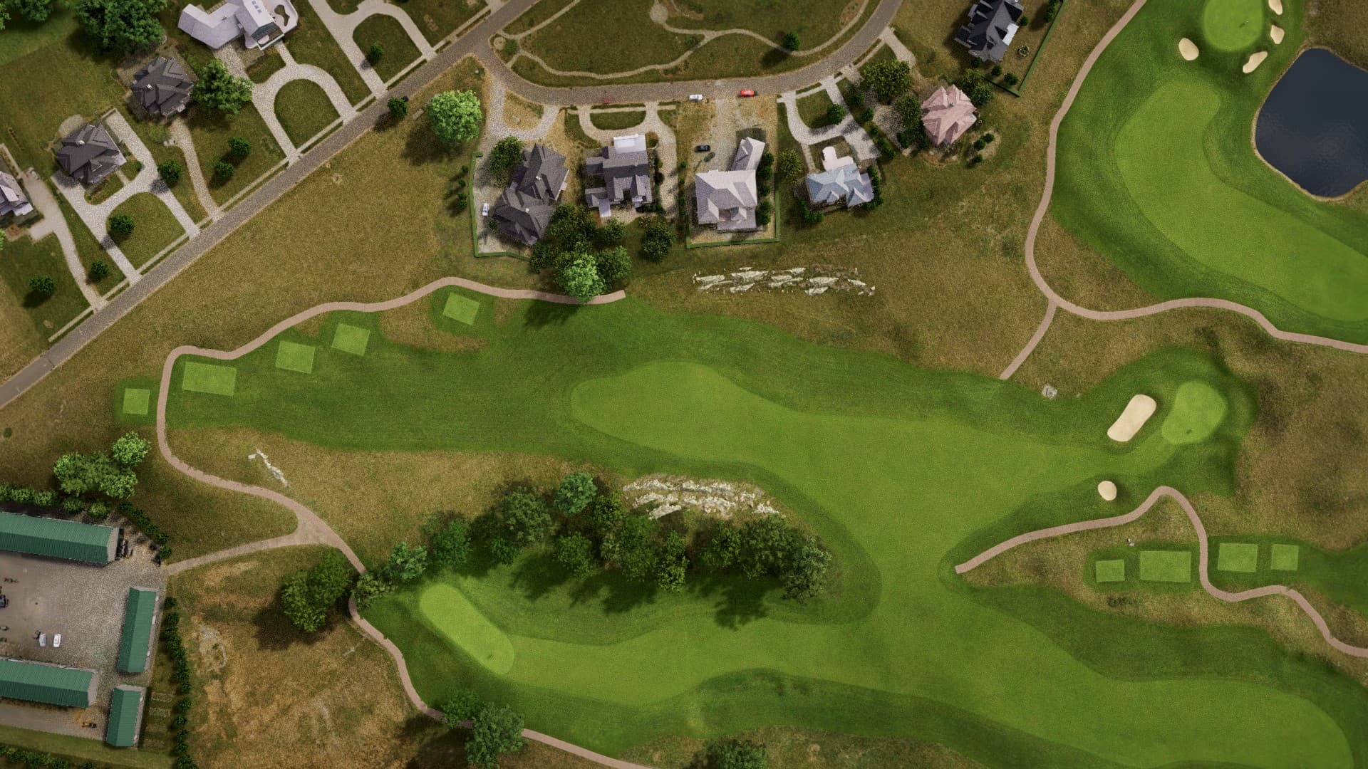 Hole 12 at The Club at Olde Stone