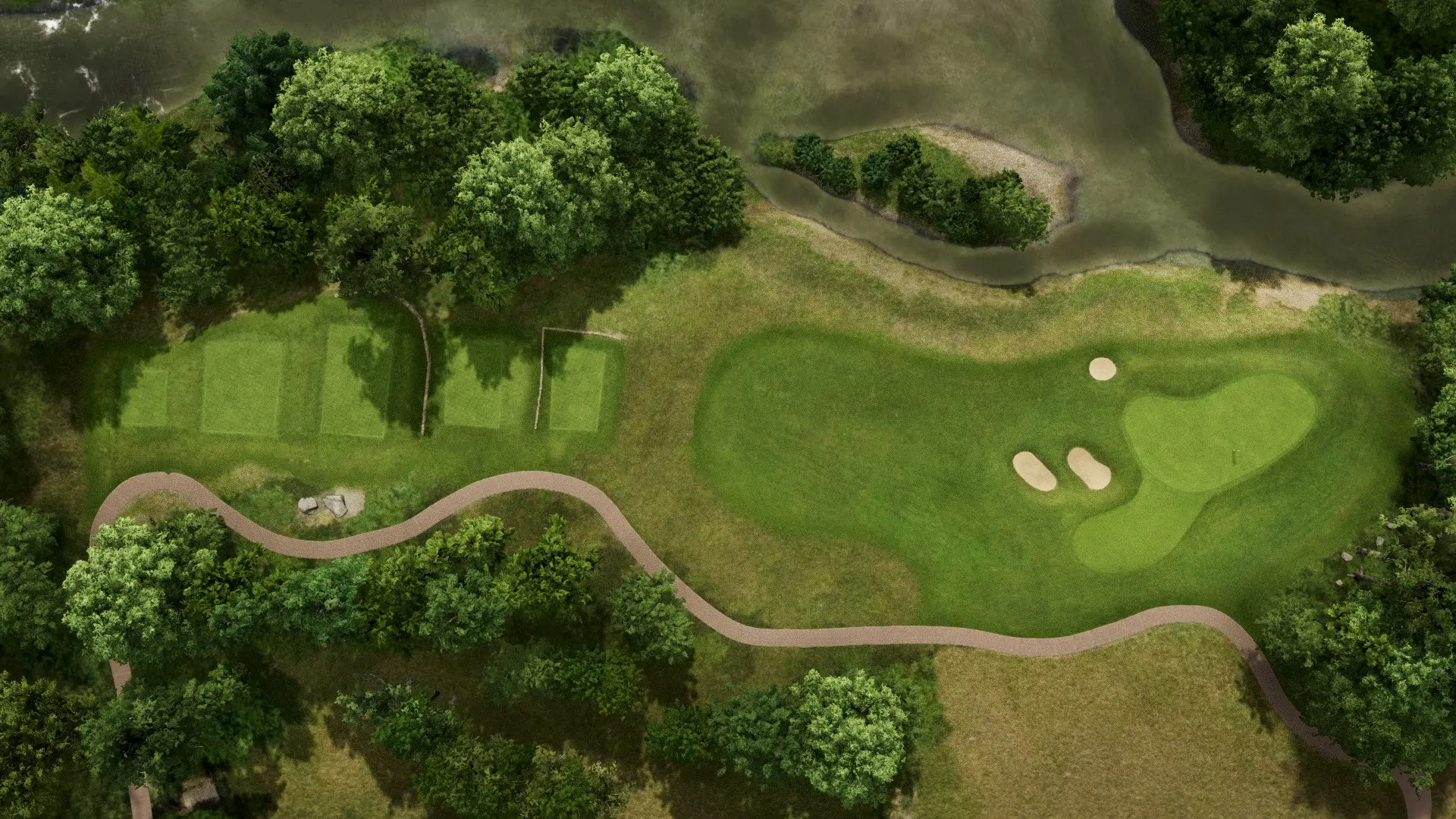 Hole 16 at The Club at Olde Stone