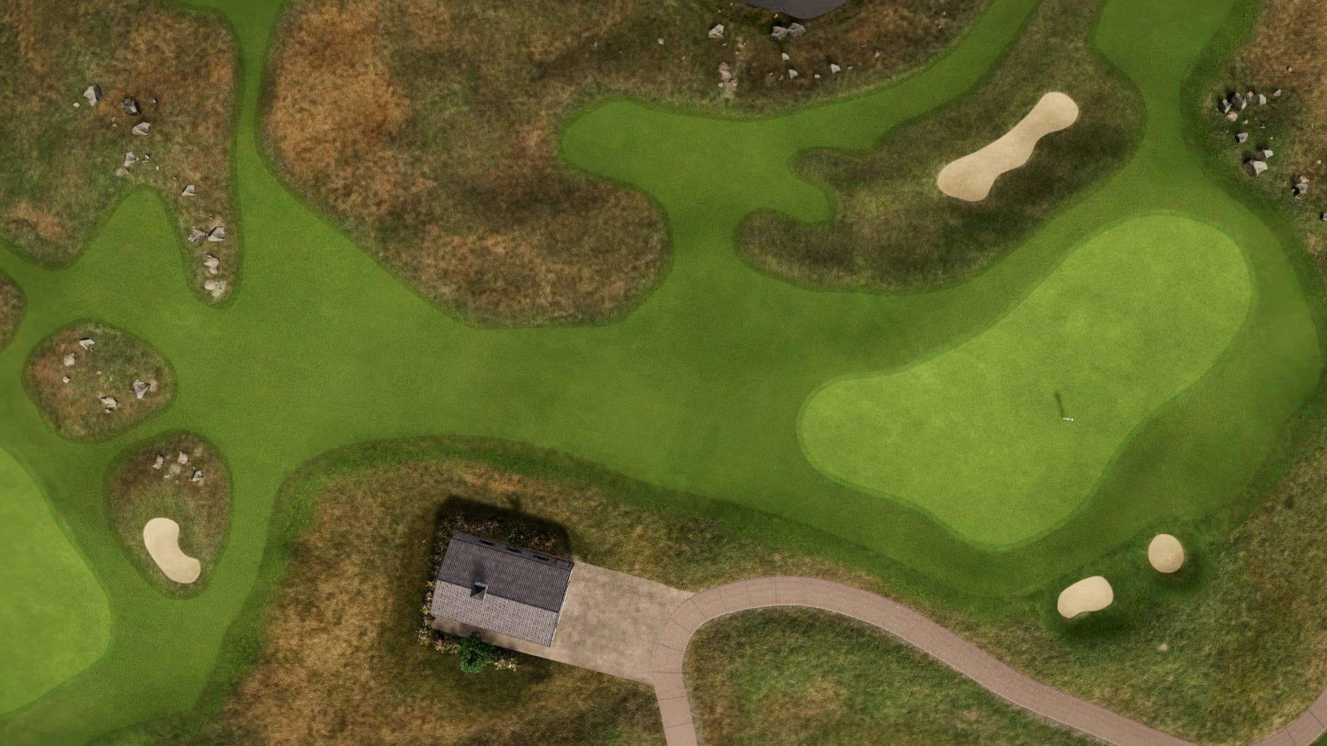 Hole 4 at The Club at Olde Stone - Sinkhole