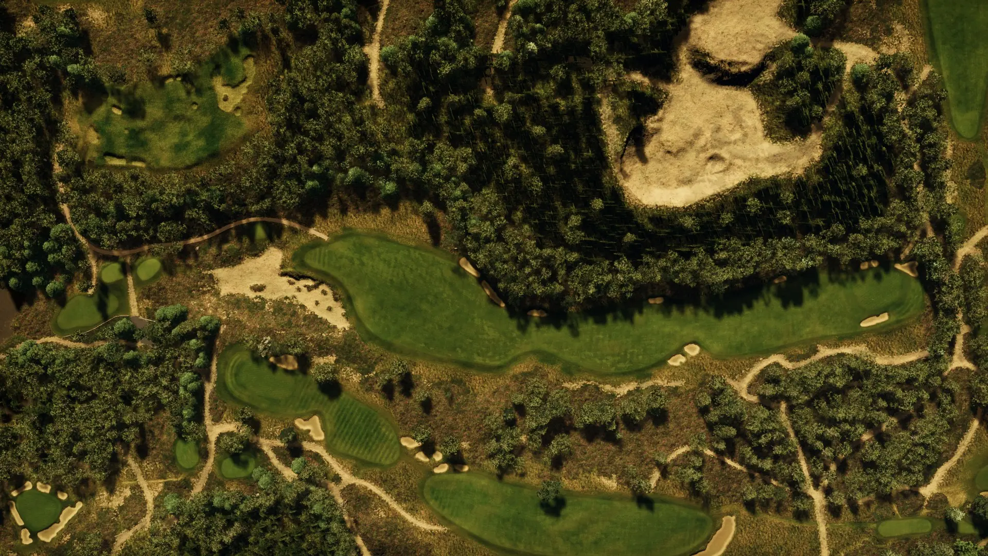 Hole 1 at Old Sandwich Golf Club