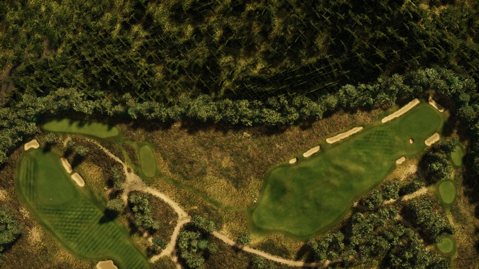 Hole 5 at Old Sandwich Golf Club