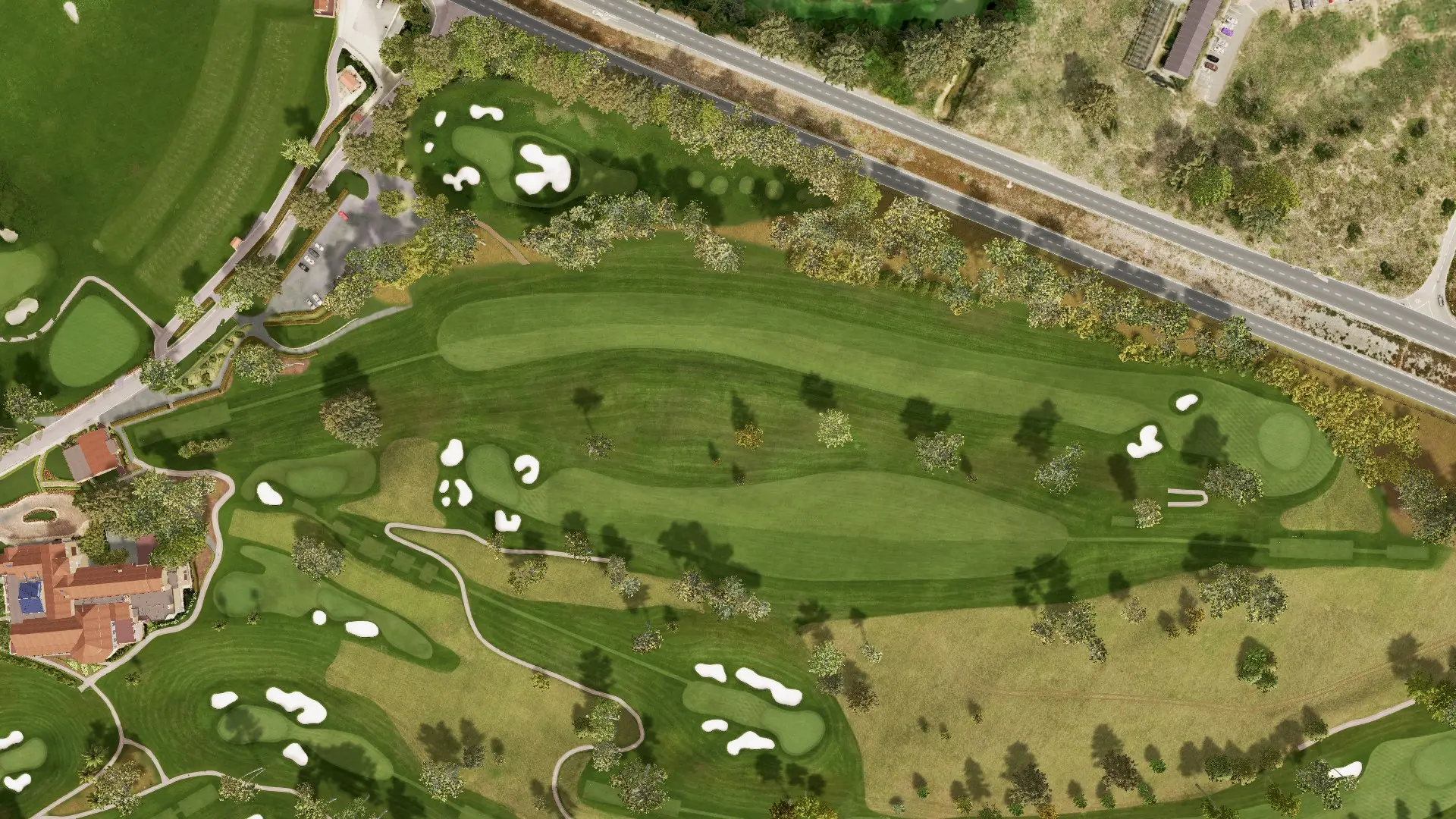 Hole 1 at Olympic Club Lake Course