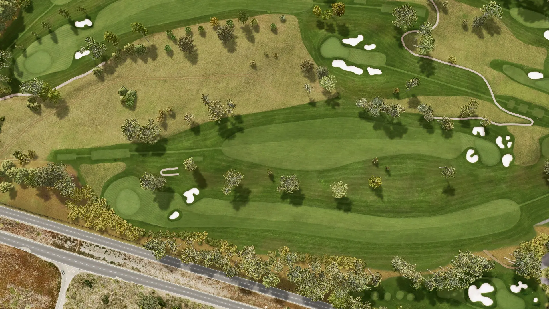 Hole 2 at Olympic Club Lake Course