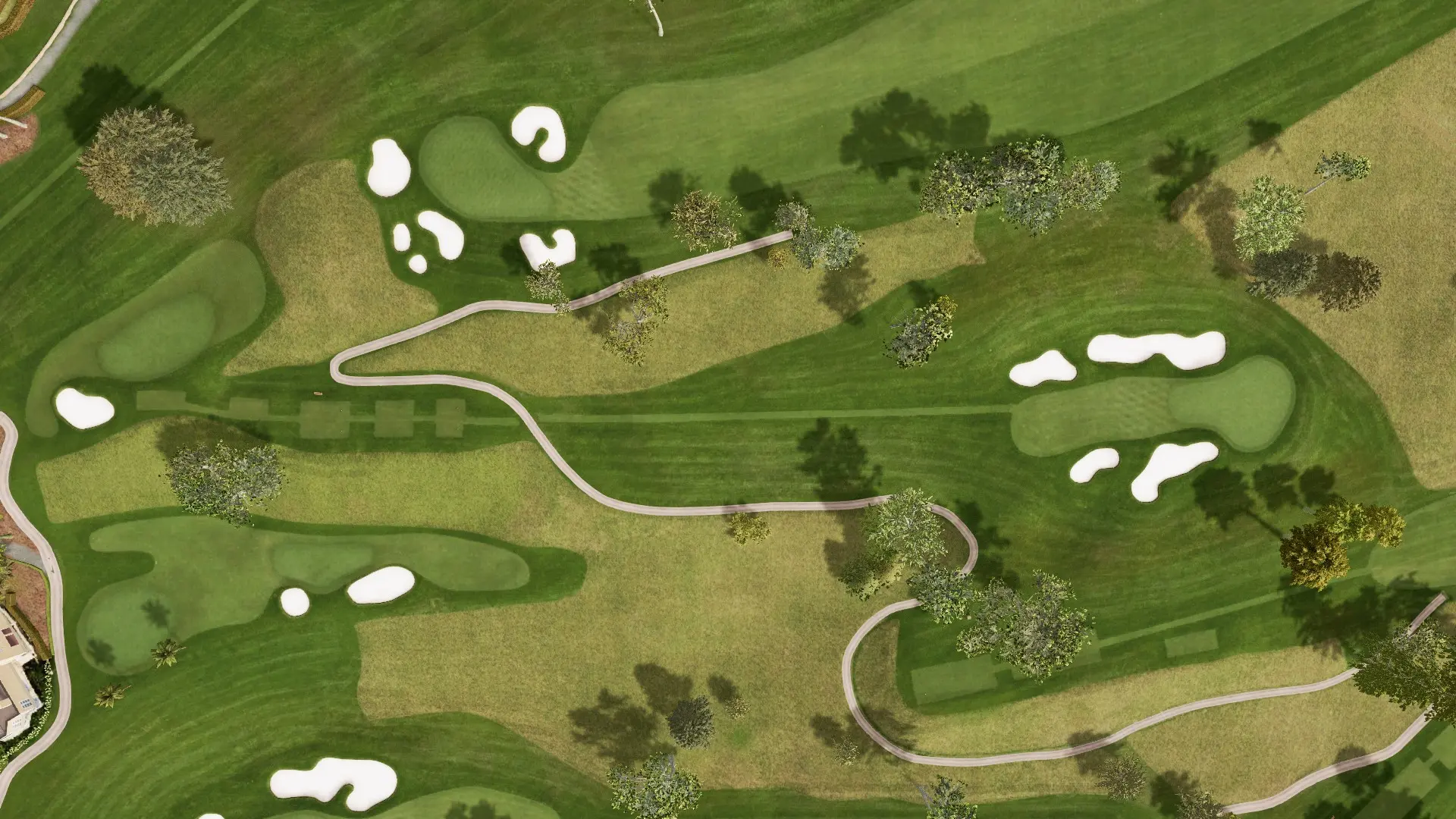 Hole 3 at Olympic Club Lake Course