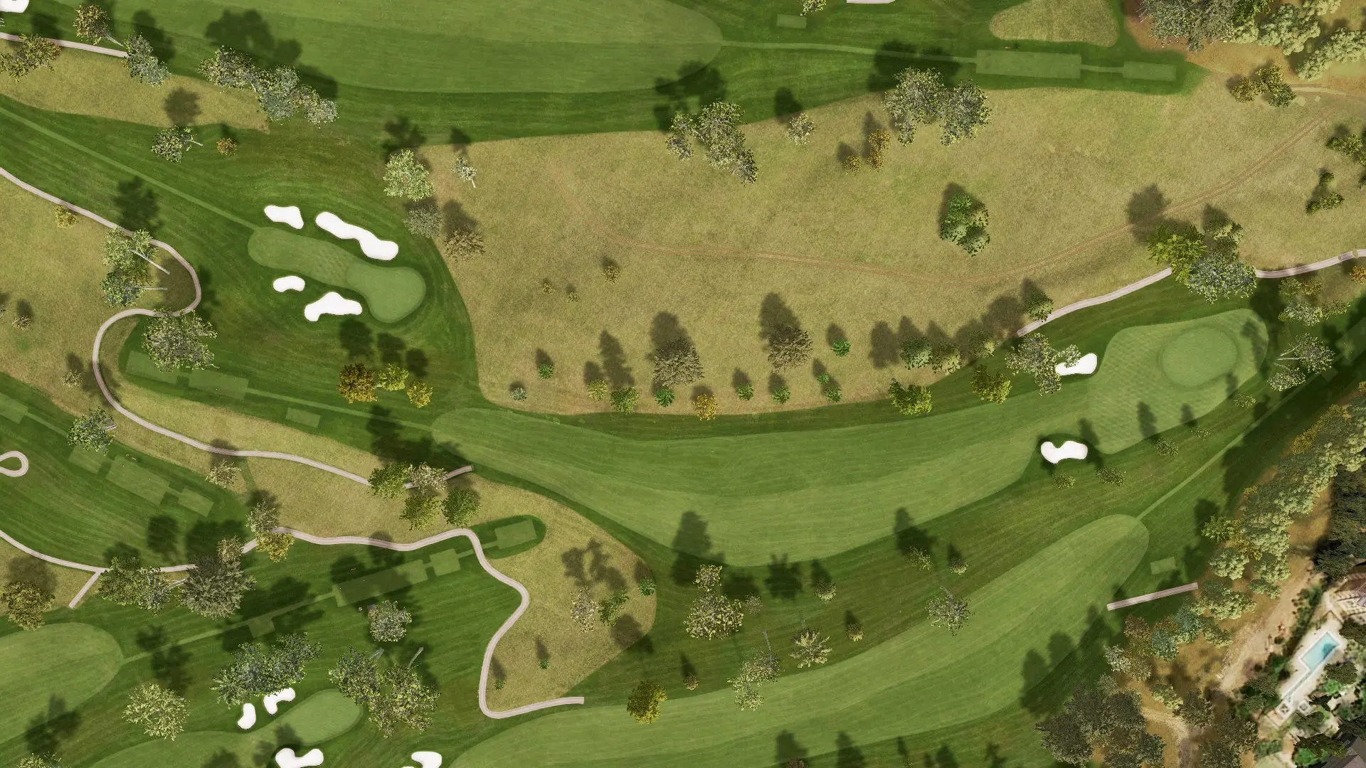 Hole 4 at Olympic Club Lake Course