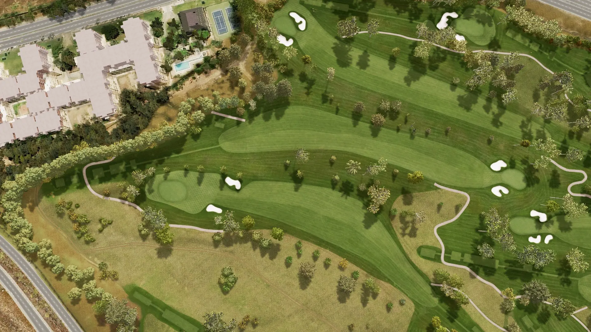 Hole 5 at Olympic Club Lake Course