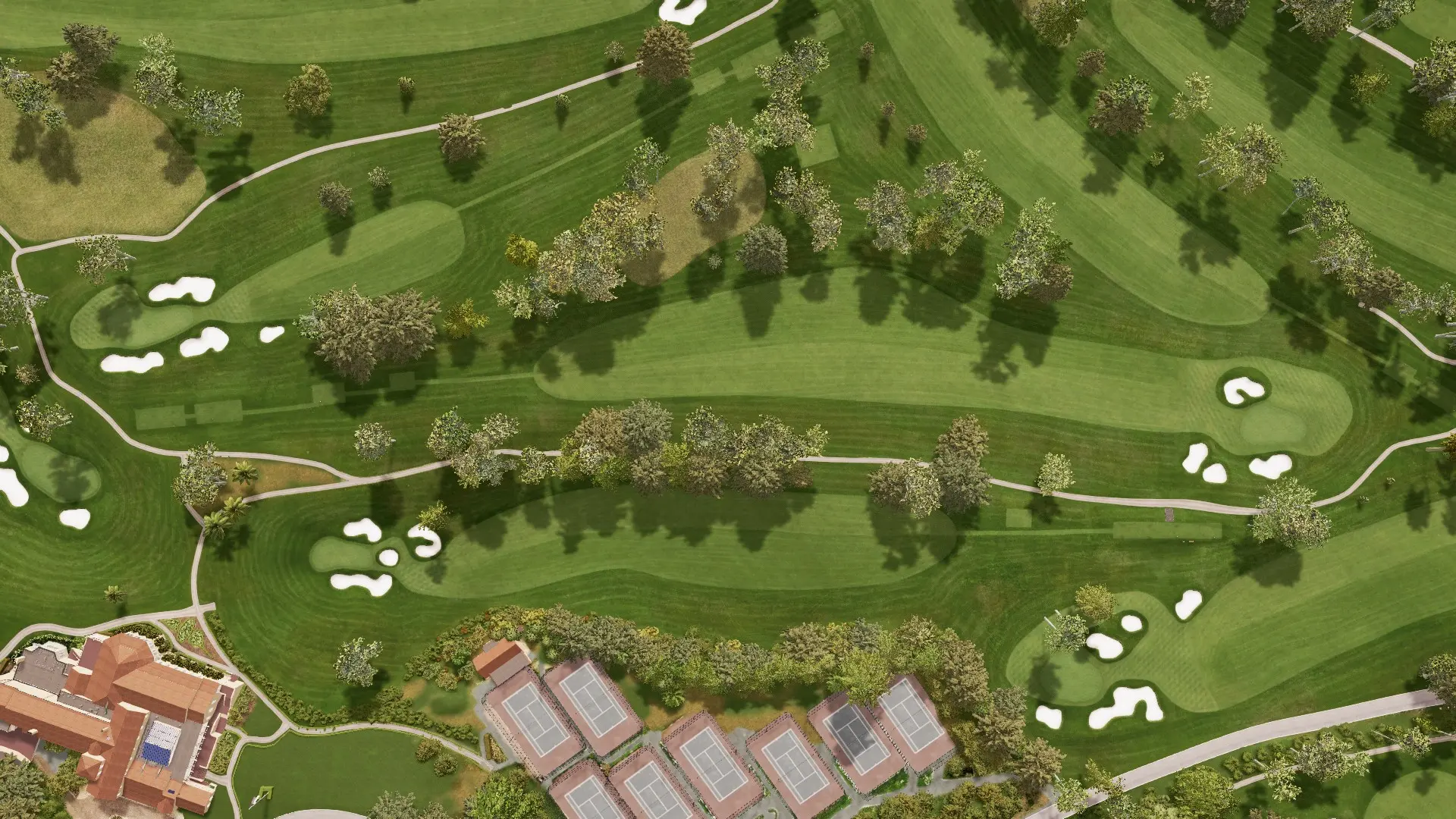 Hole 9 at Olympic Club Lake Course