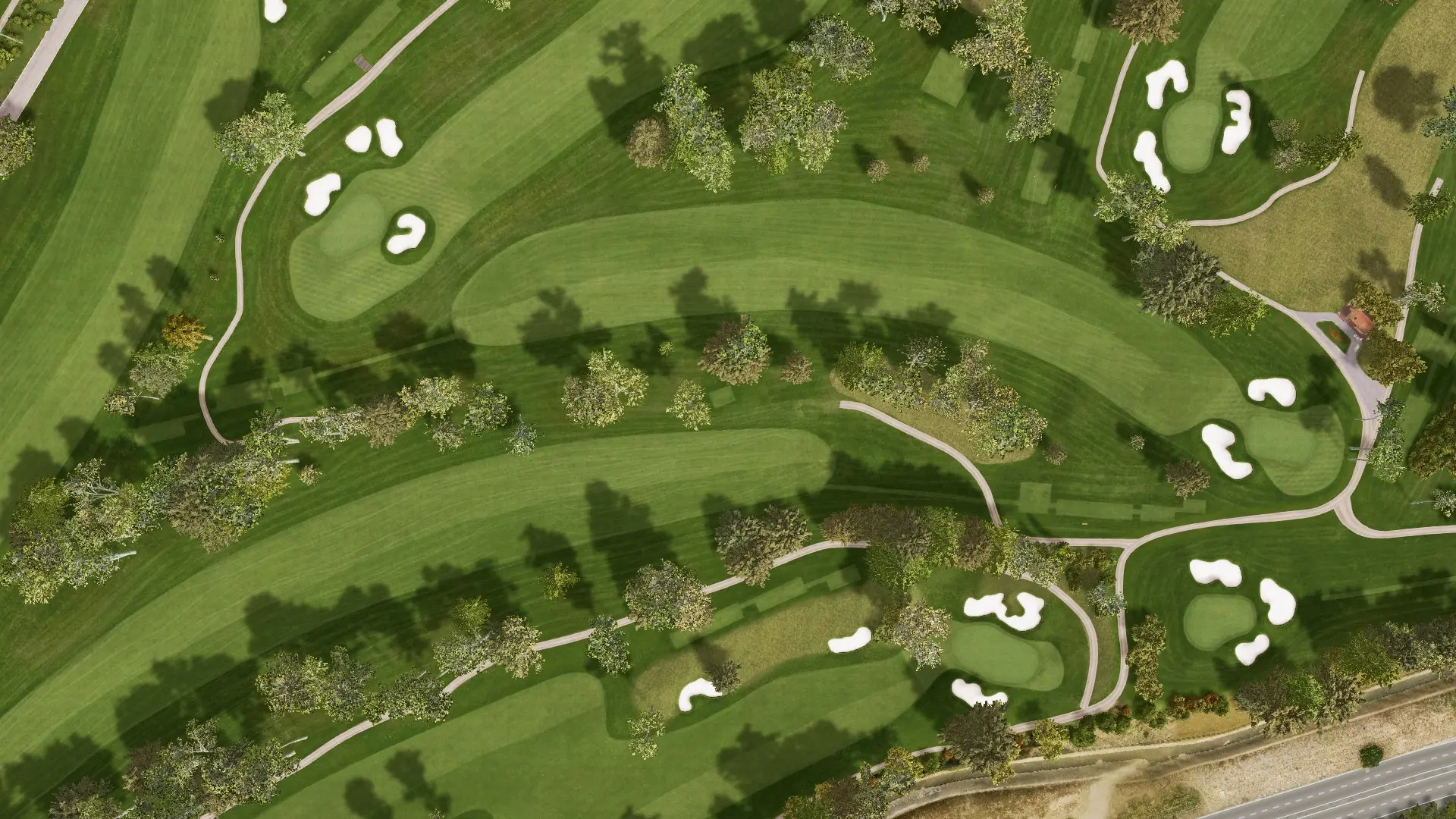 Hole 10 at Olympic Club Lake Course