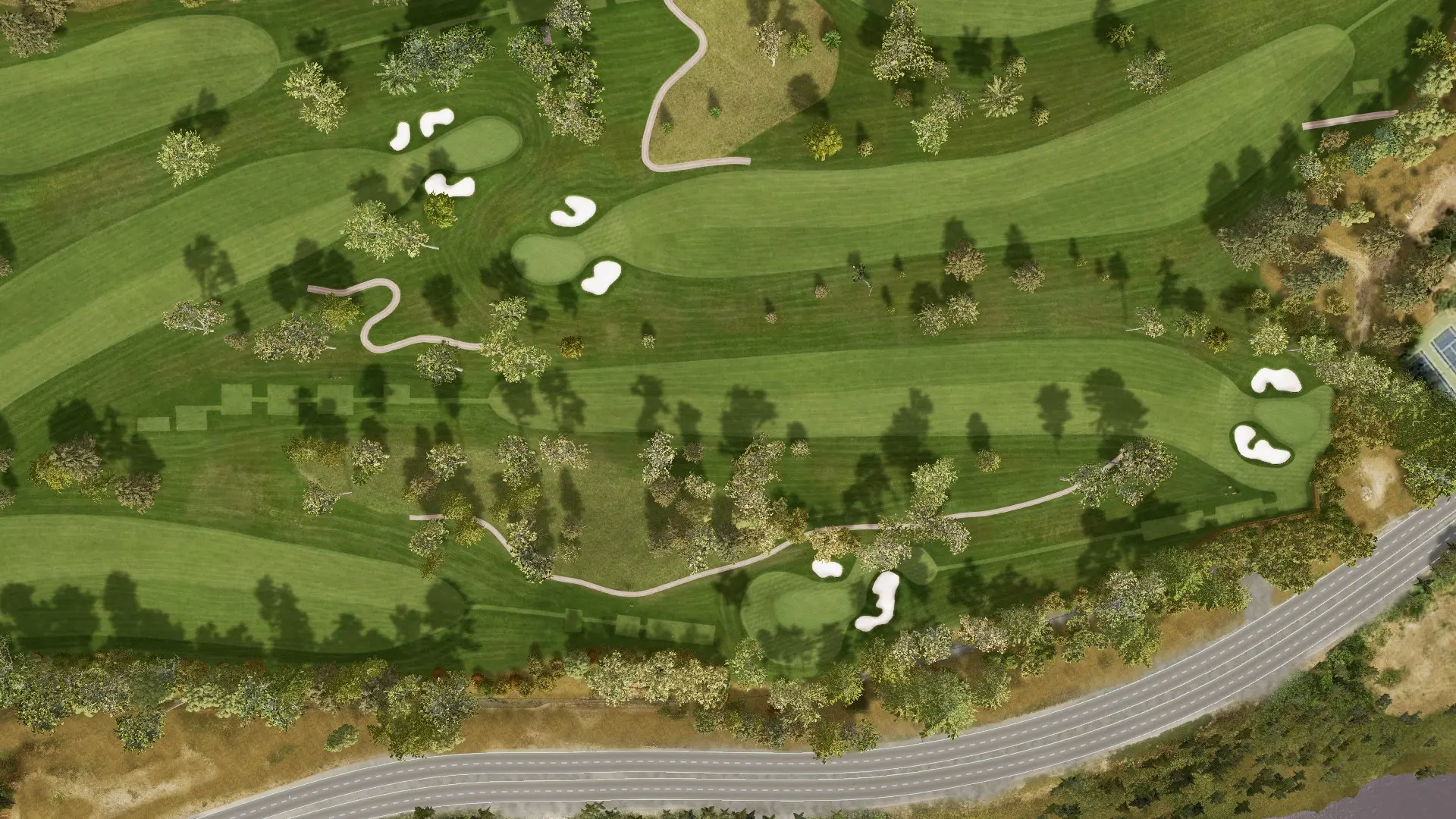 Hole 12 at Olympic Club Lake Course