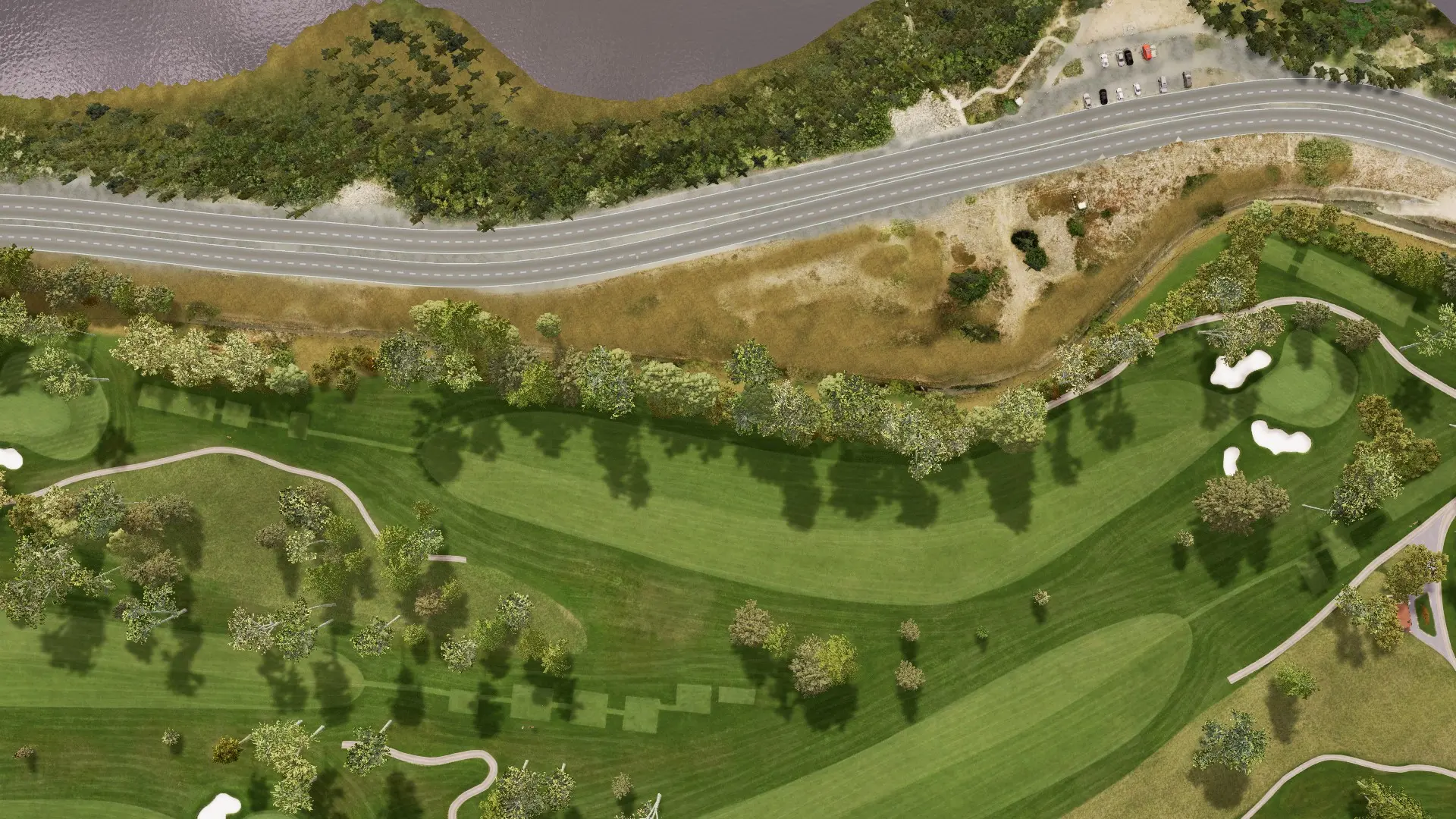 Hole 14 at Olympic Club Lake Course