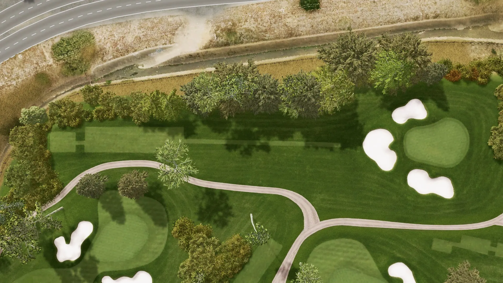 Hole 15 at Olympic Club Lake Course