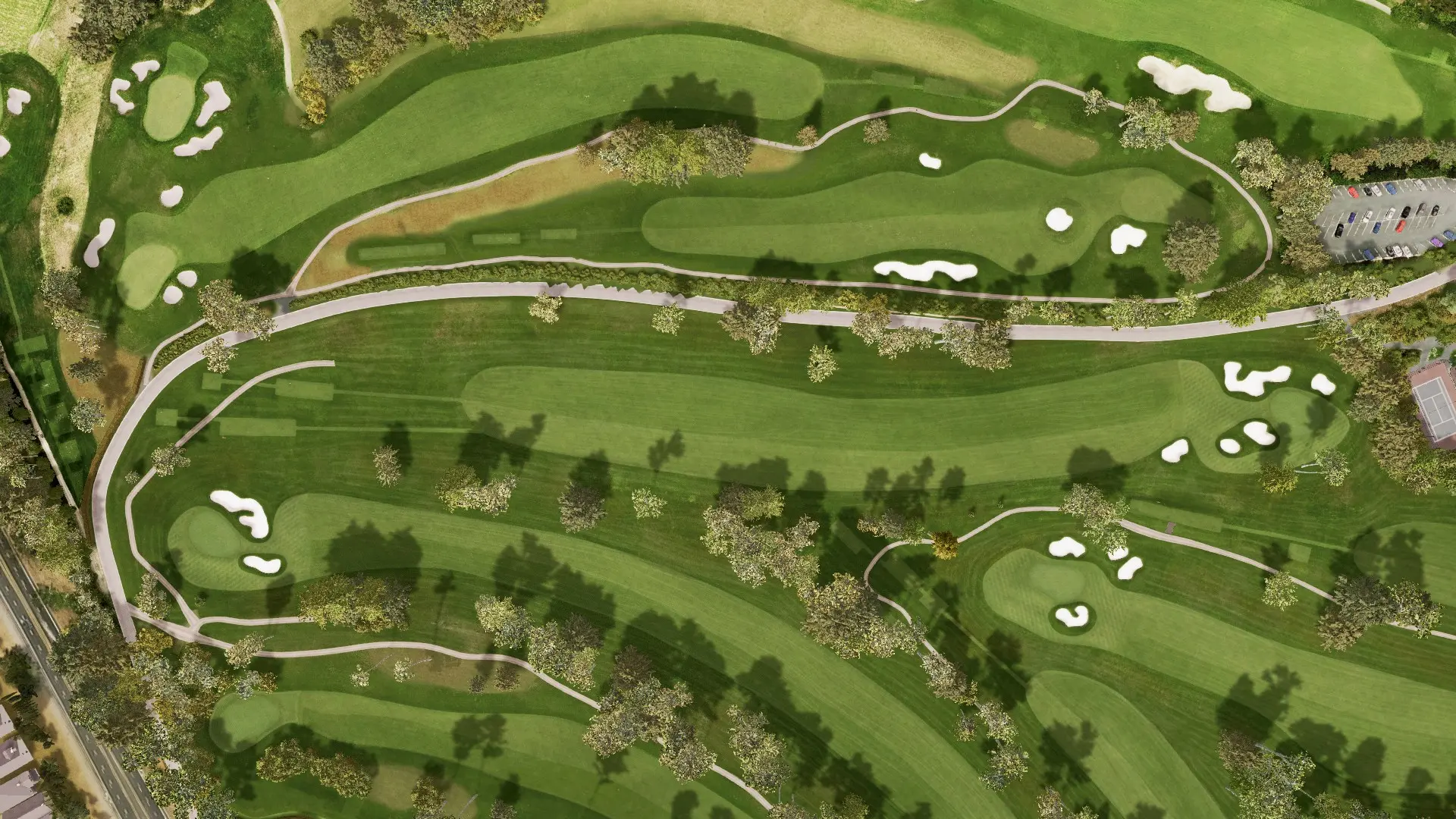 Hole 17 at Olympic Club Lake Course