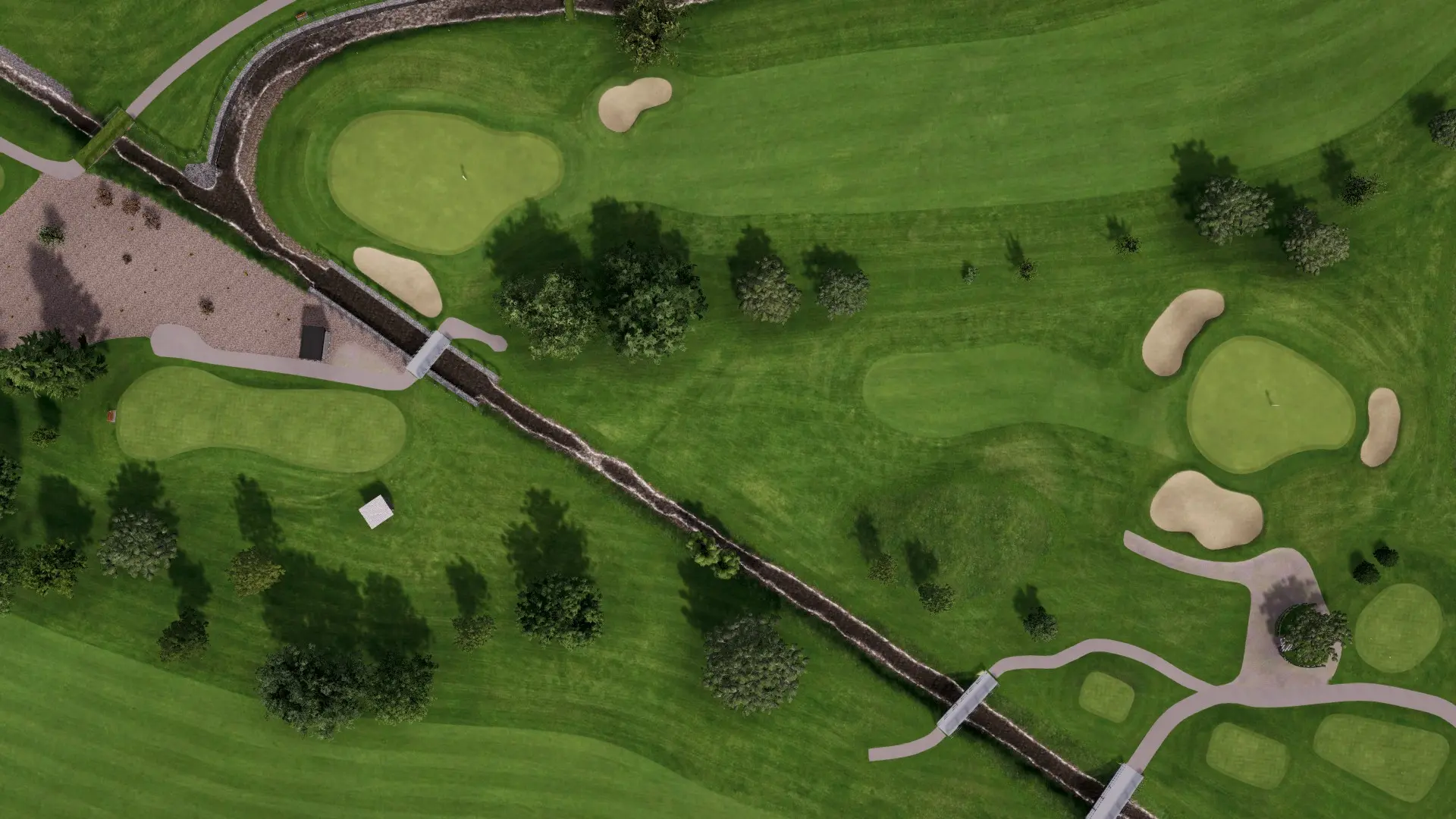 Hole 4 at Omanu GC