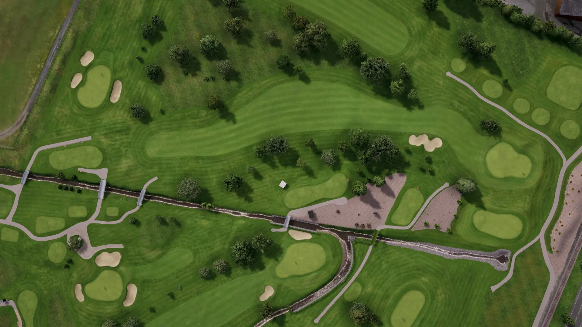 Hole 5 at Omanu GC