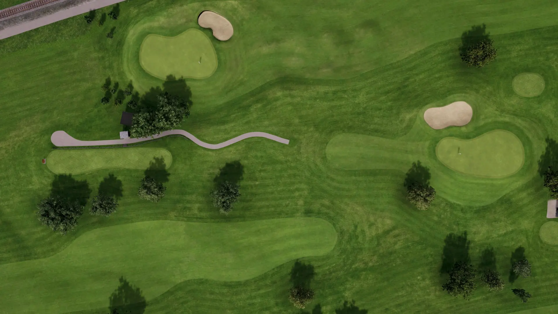 Hole 14 at Omanu GC