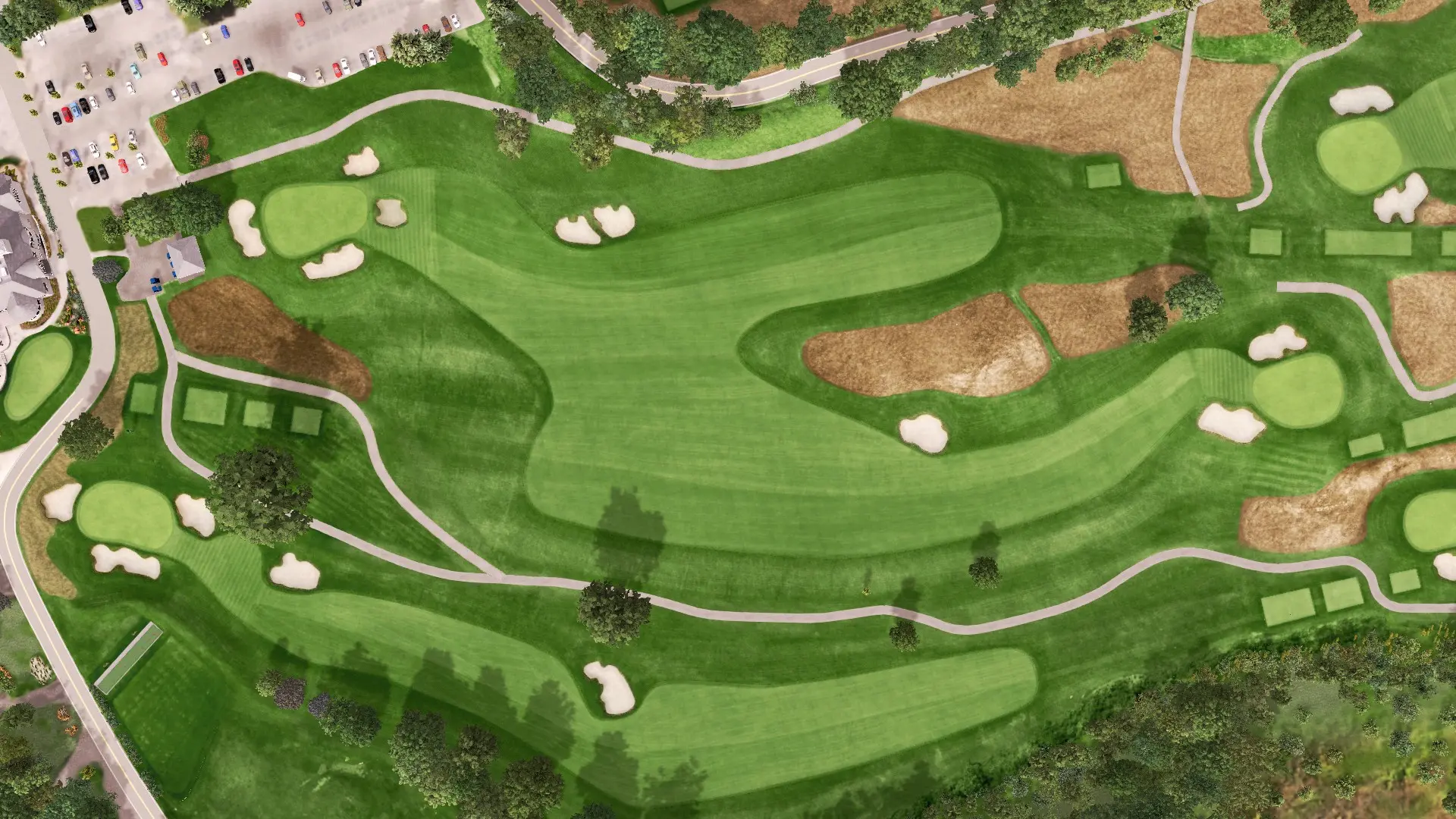 Hole 1 at Orchard Lake Country Club