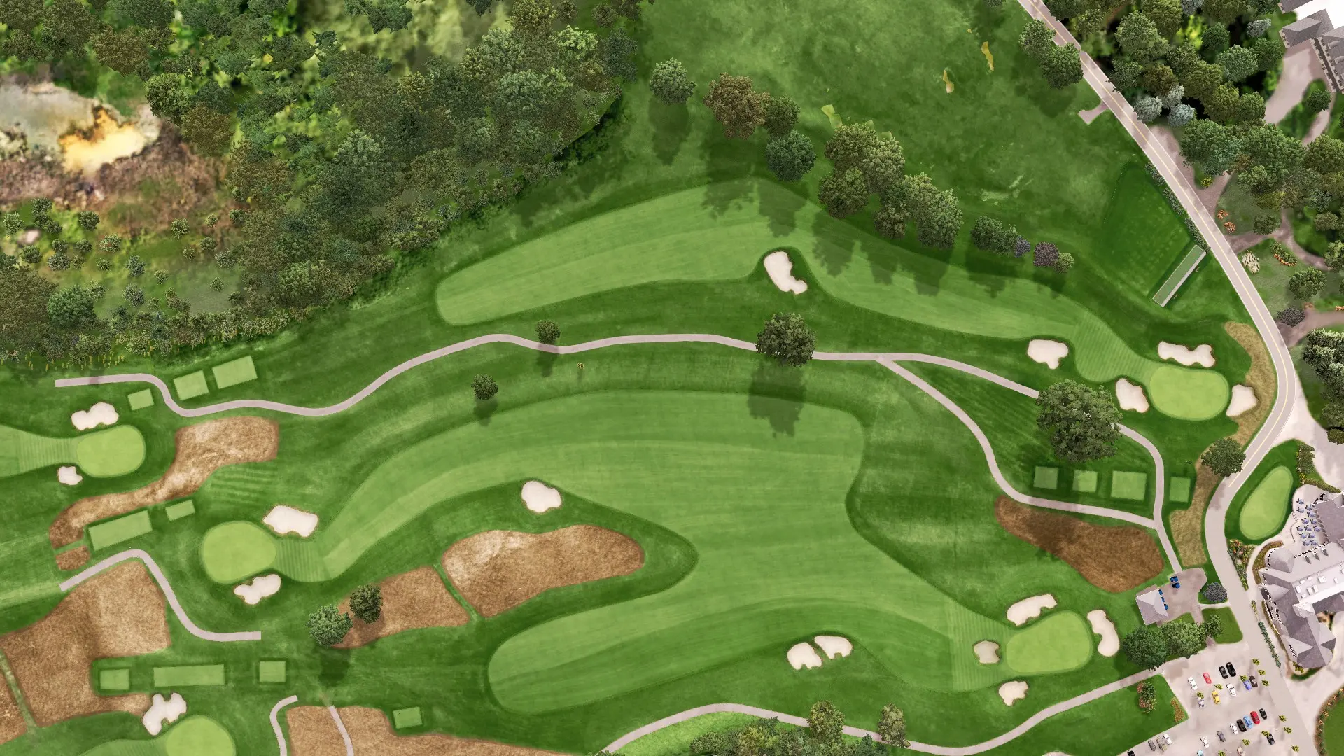 Hole 9 at Orchard Lake Country Club