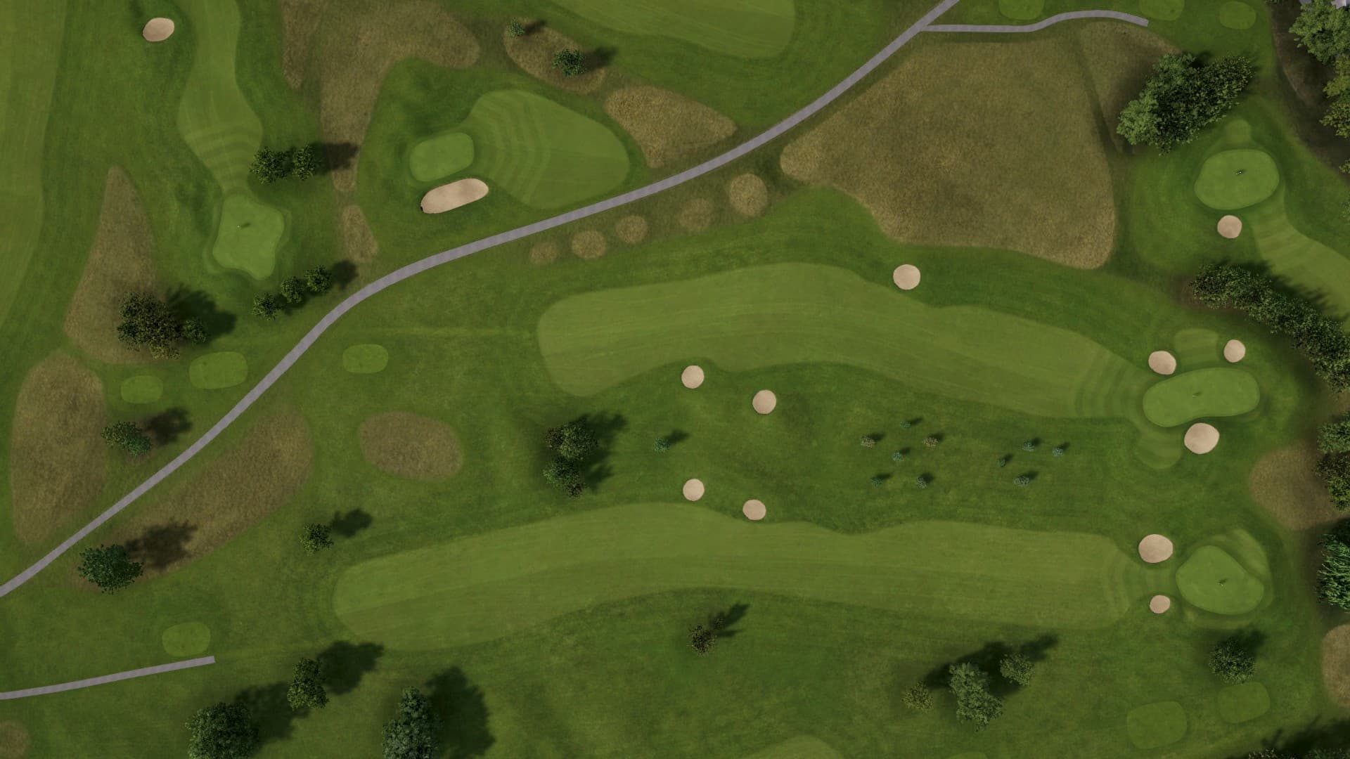 Hole 8 at Örestad Yellow and Blue