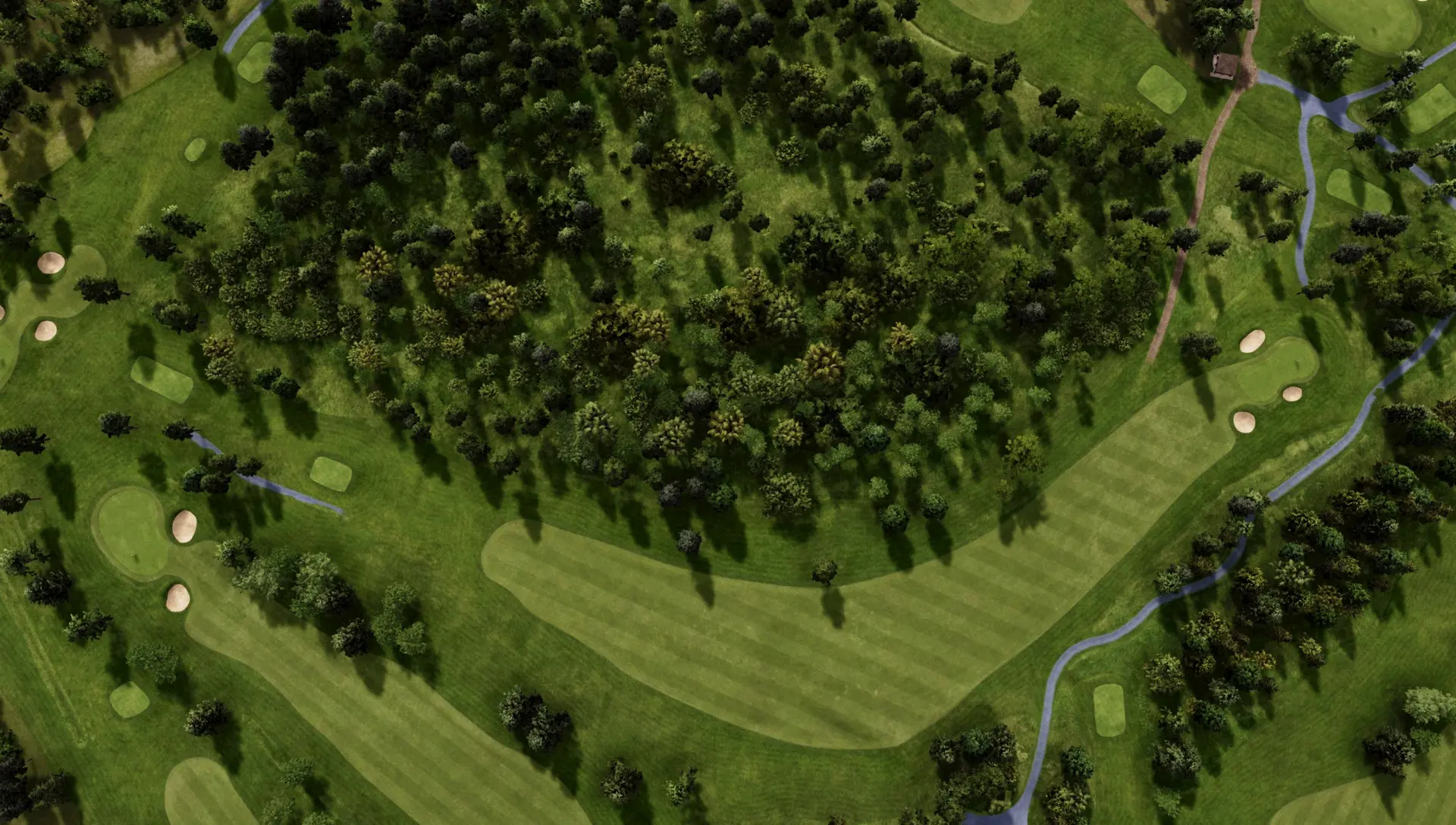 Hole 11 at Östersund-Frösö Golfklubb