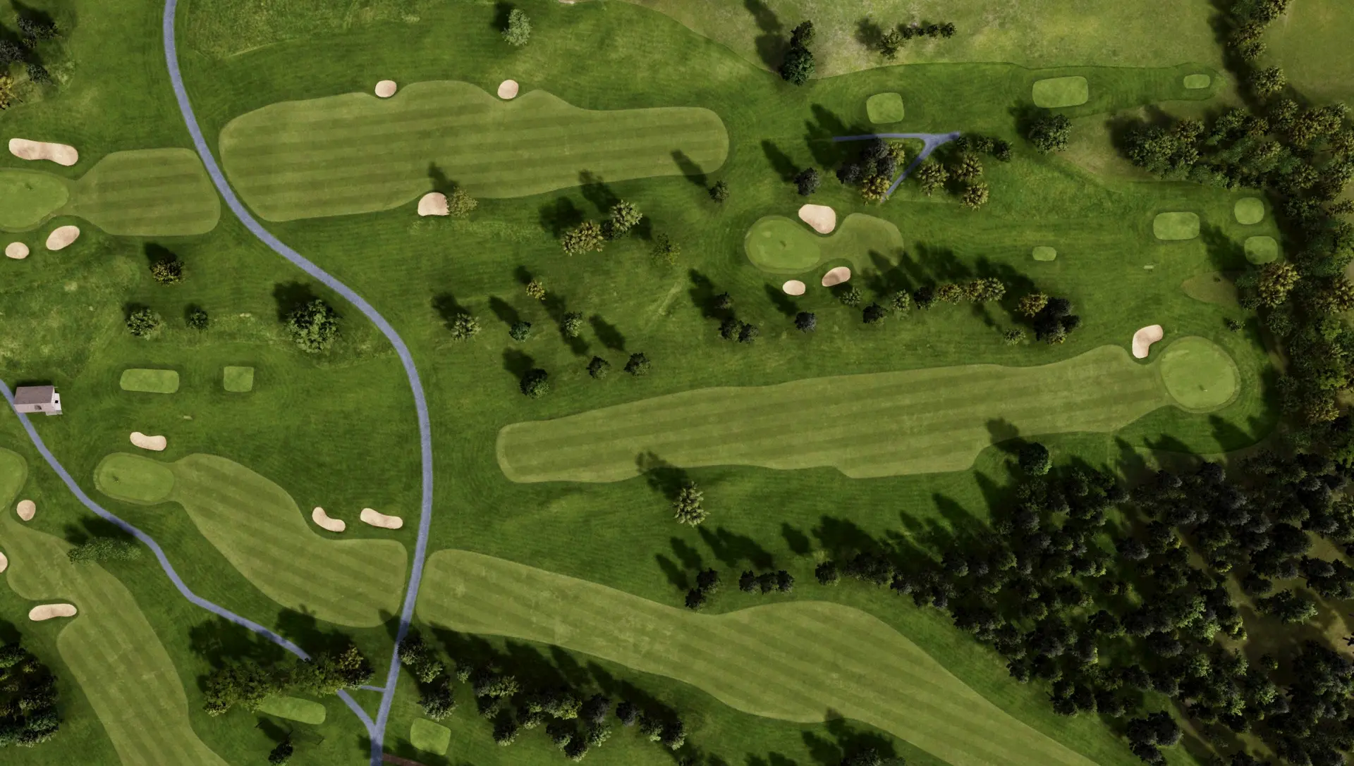 Hole 16 at Östersund-Frösö Golfklubb