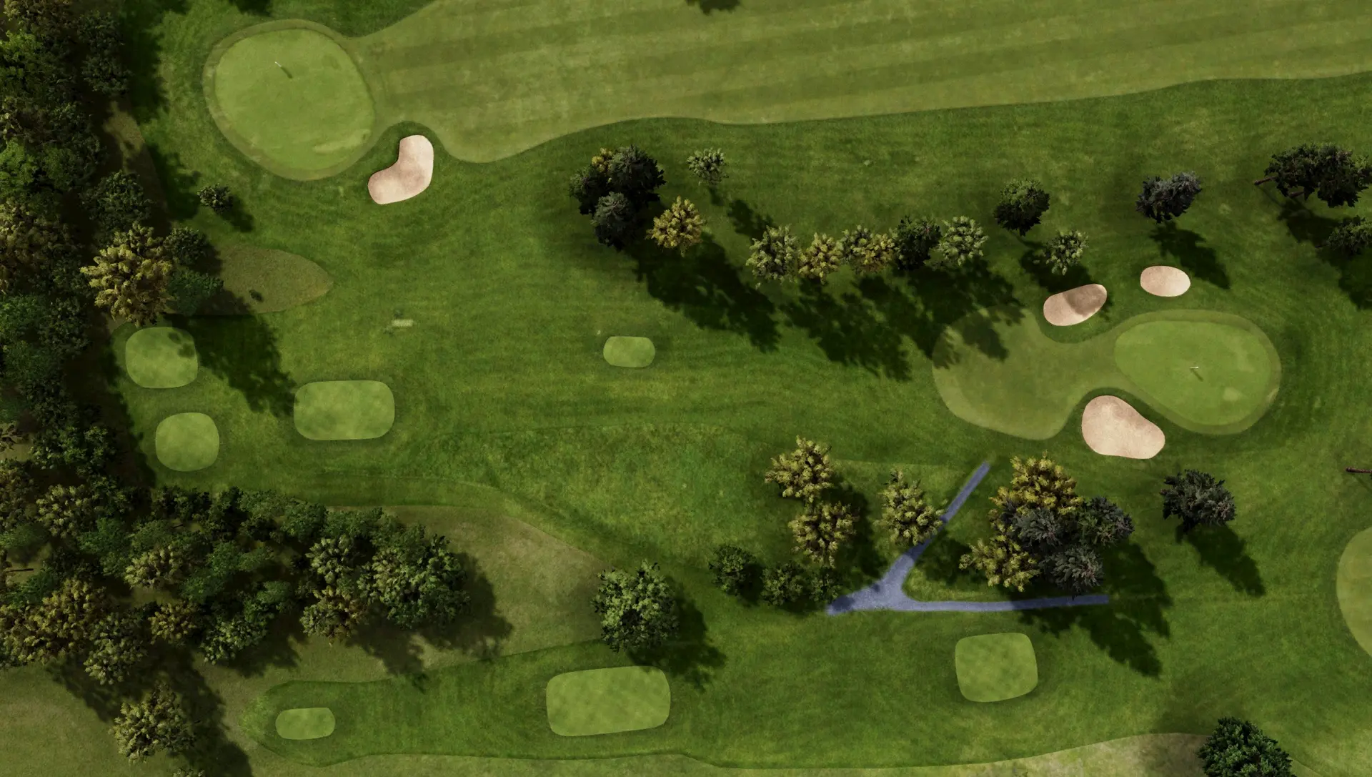 Hole 17 at Östersund-Frösö Golfklubb