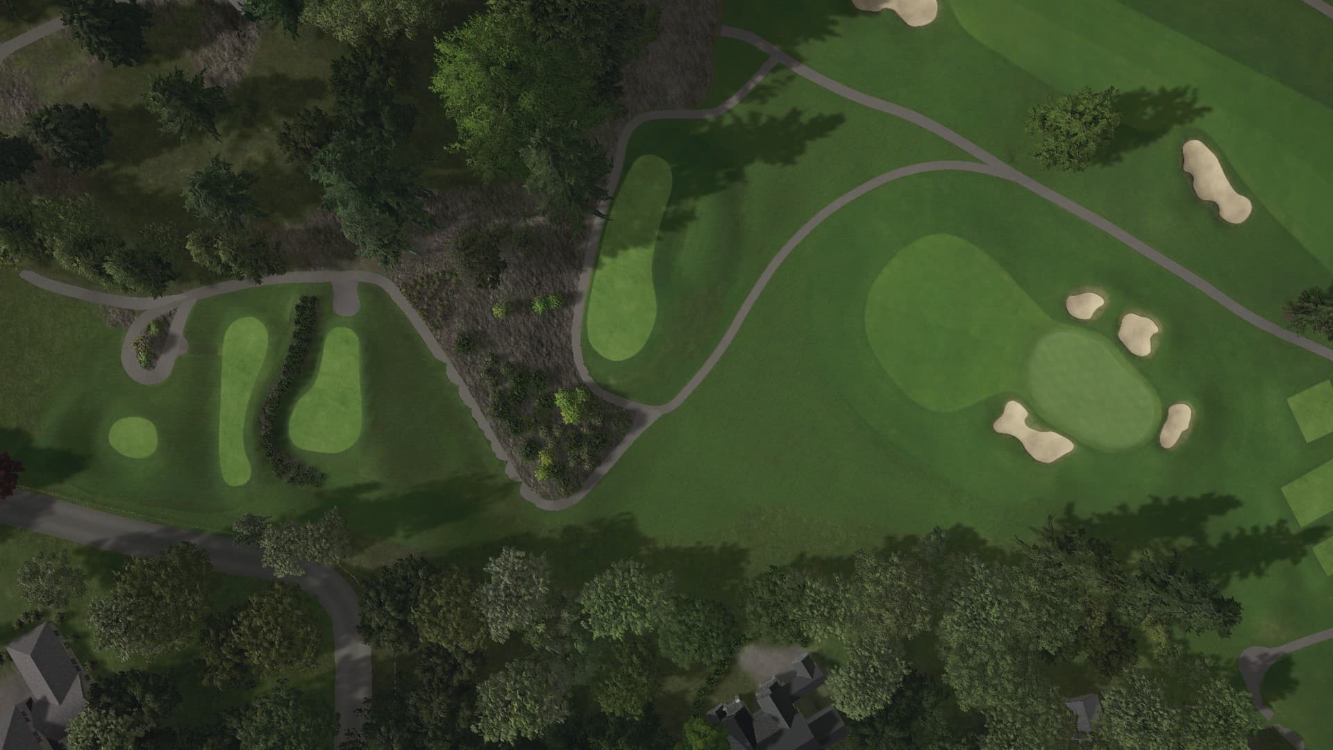 Hole 8 at Oswego Lake CC