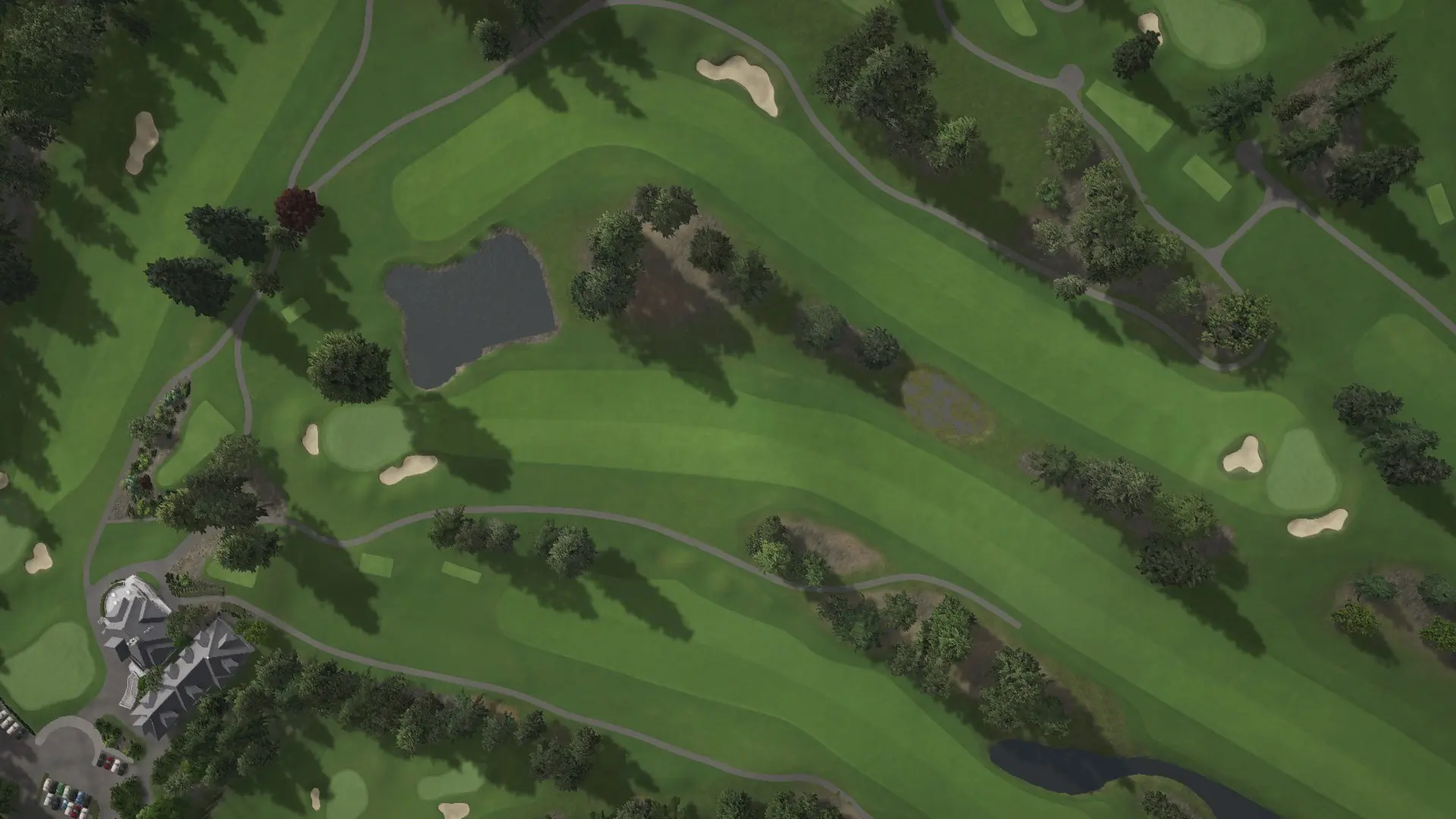 Hole 10 at Oswego Lake CC