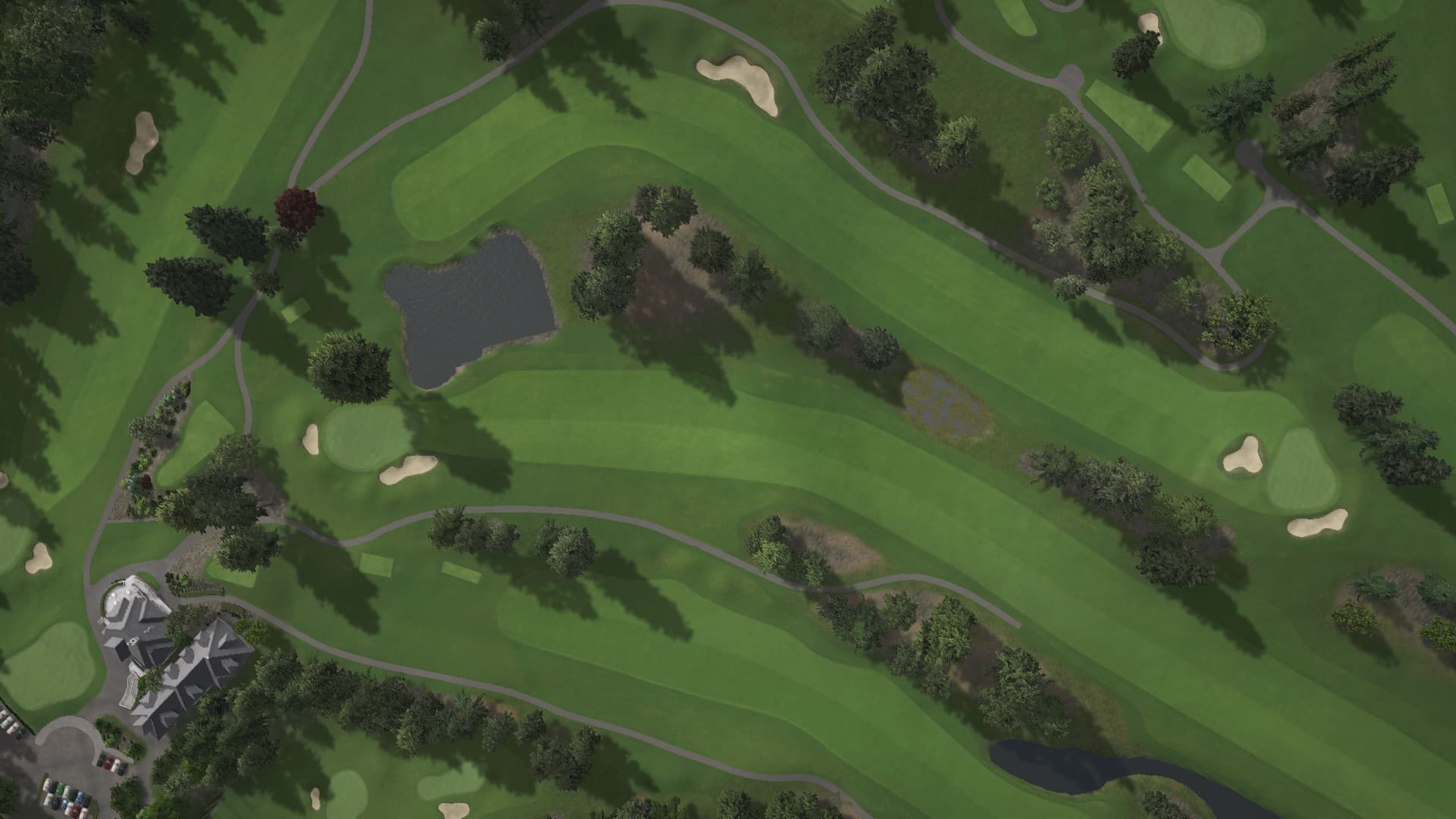 Hole 10 at Oswego Lake CC