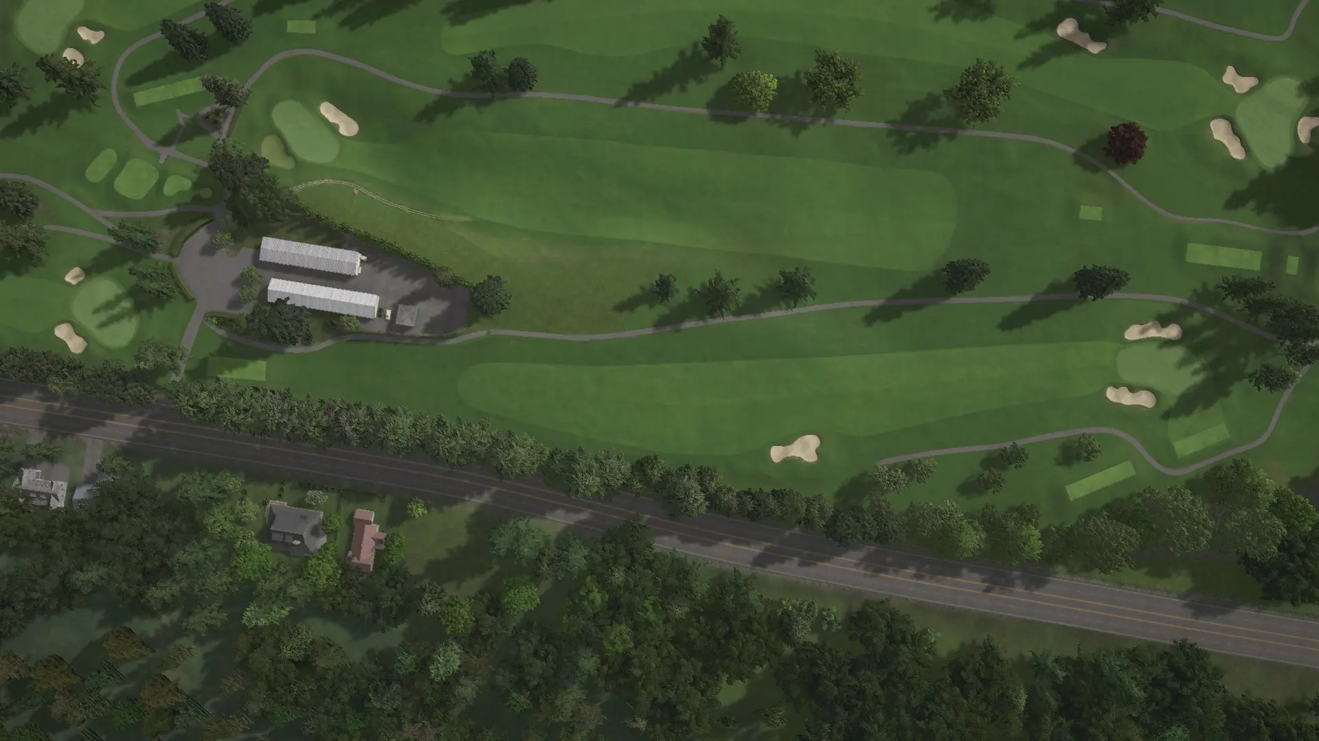Hole 12 at Oswego Lake CC