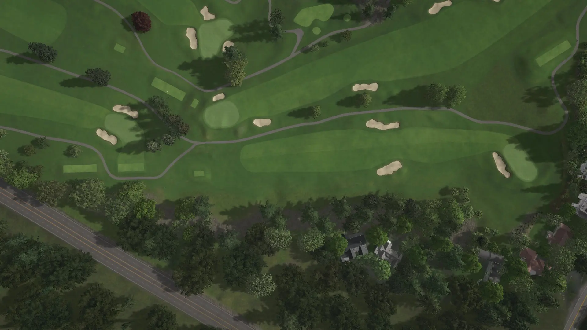 Hole 13 at Oswego Lake CC