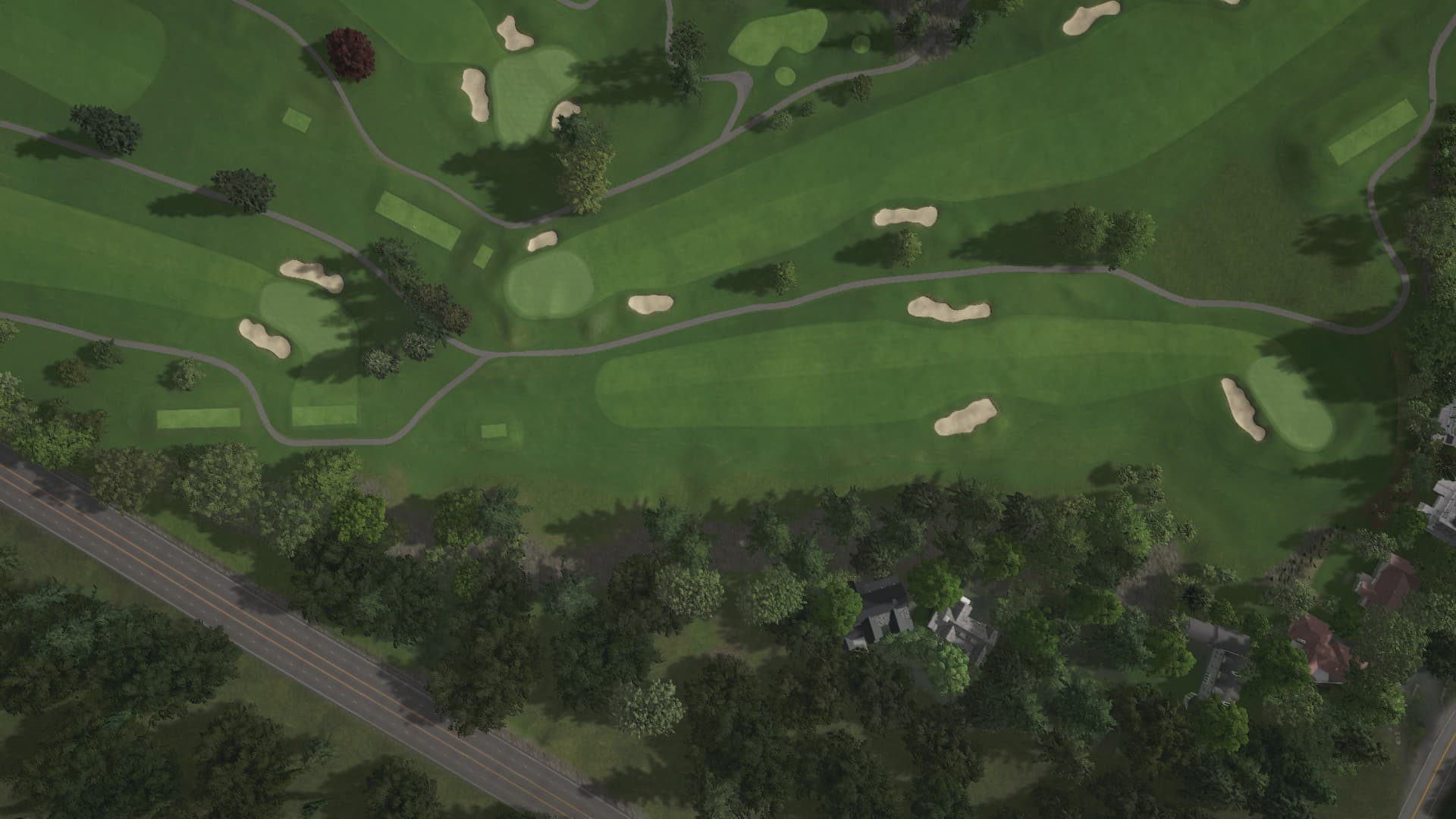 Hole 13 at Oswego Lake CC