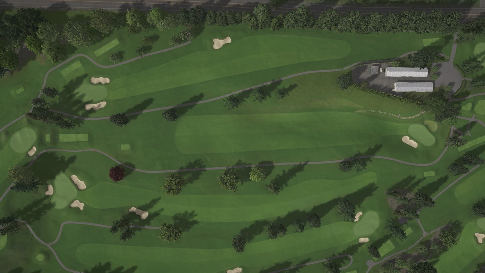 Hole 16 at Oswego Lake CC