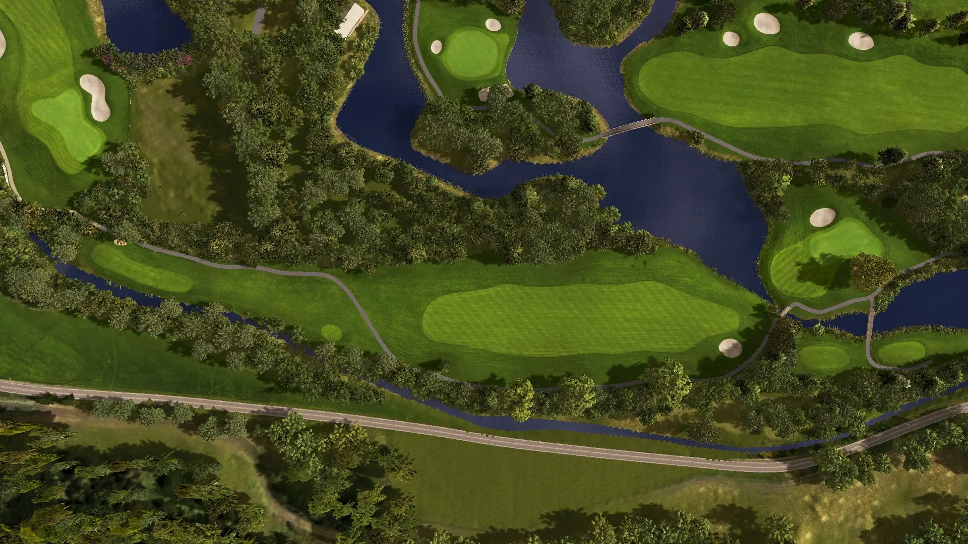 Hole 2 at Palmerstown Golf Club