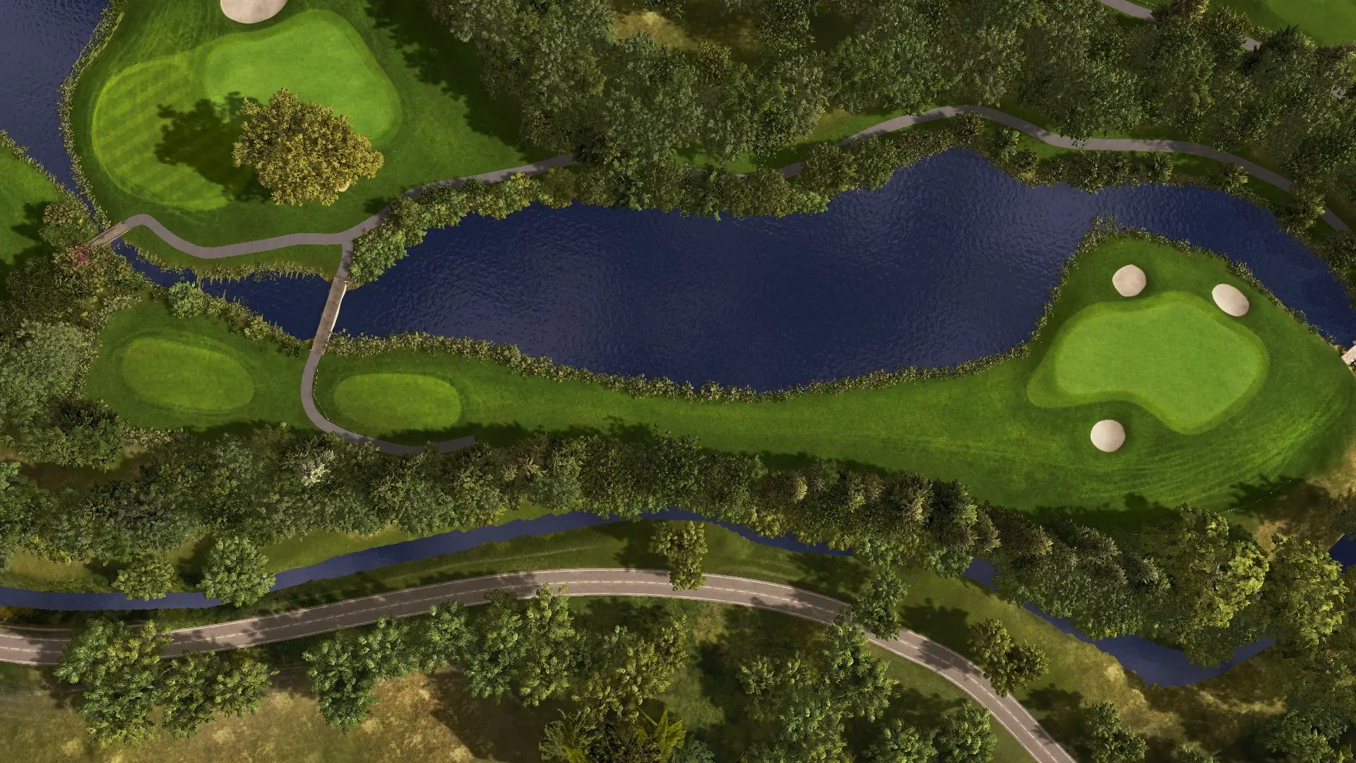 Hole 3 at Palmerstown Golf Club
