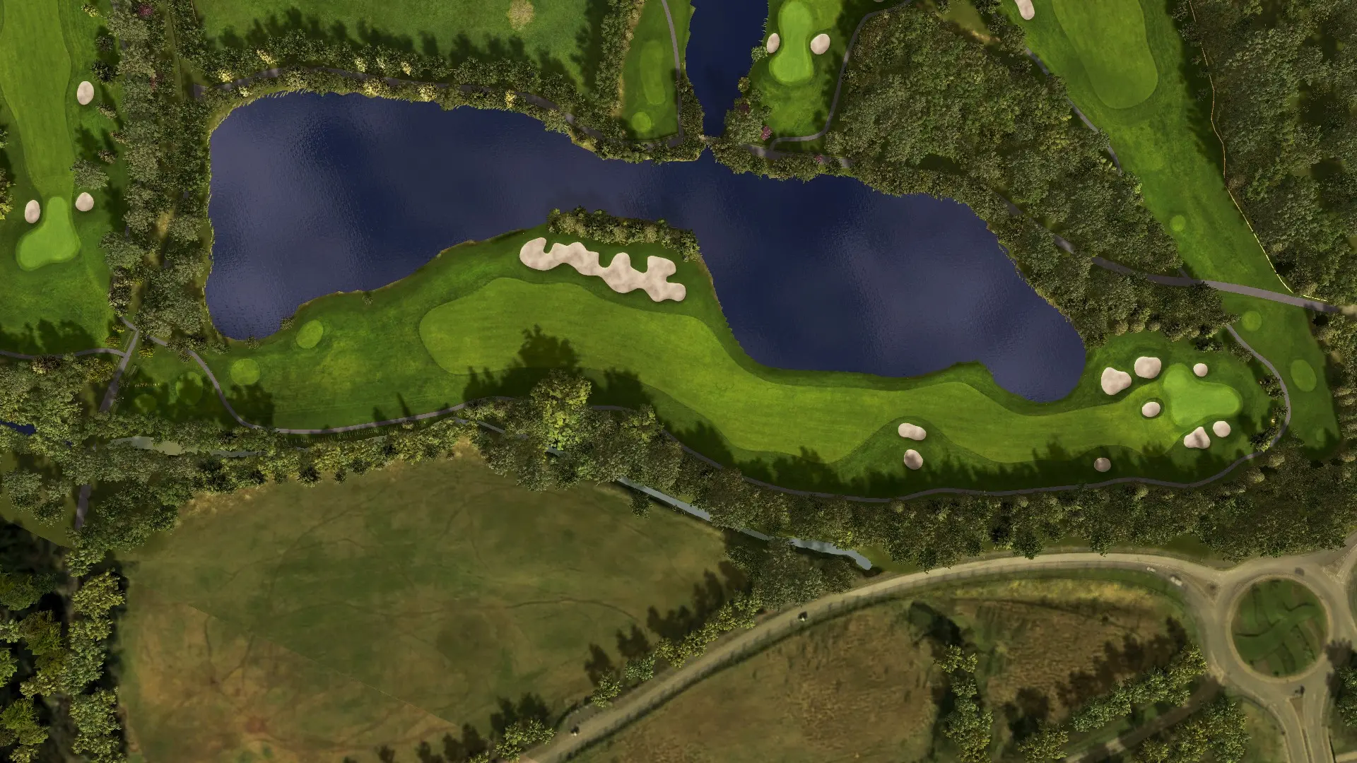 Hole 6 at Palmerstown Golf Club
