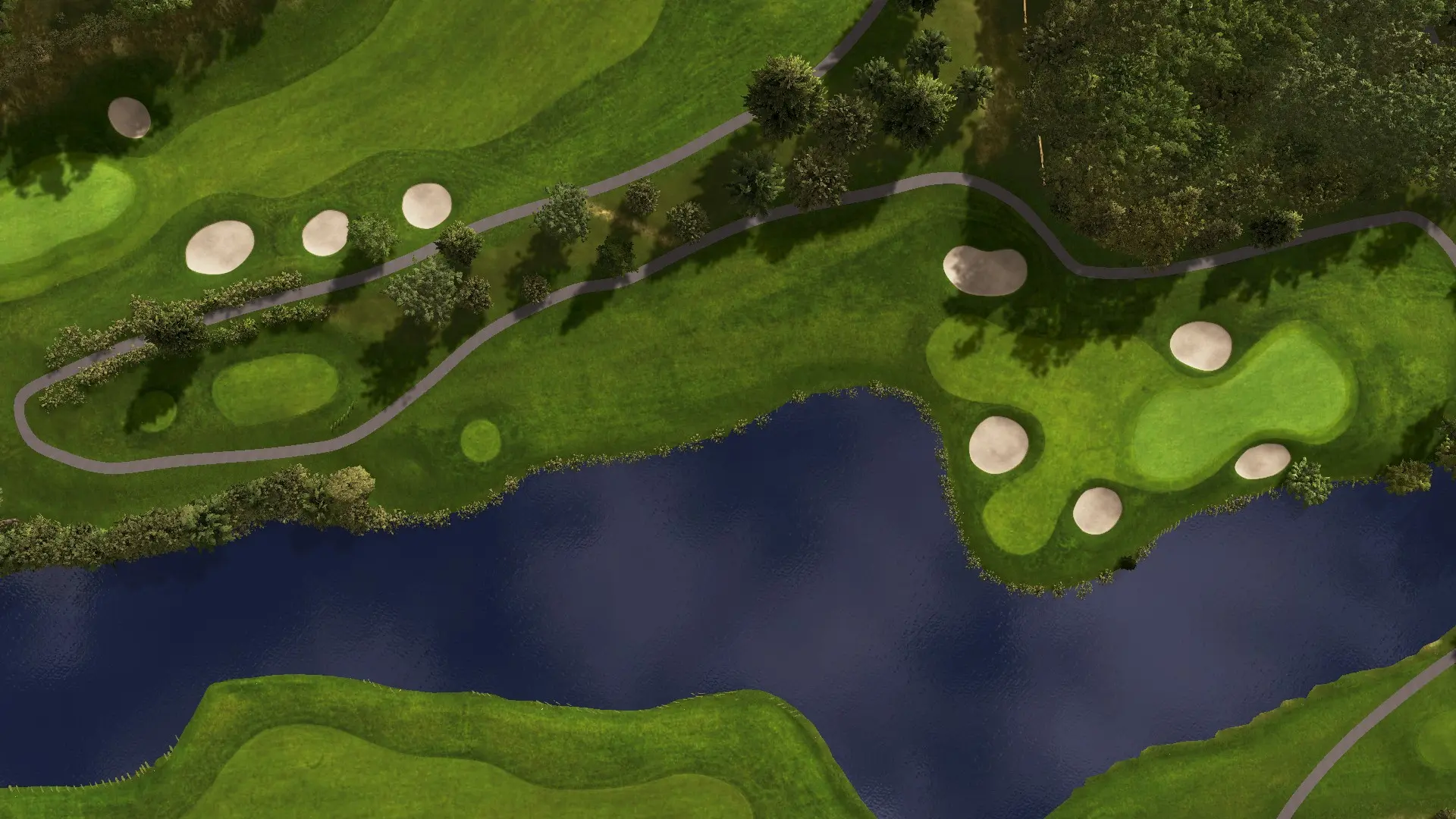 Hole 8 at Palmerstown Golf Club