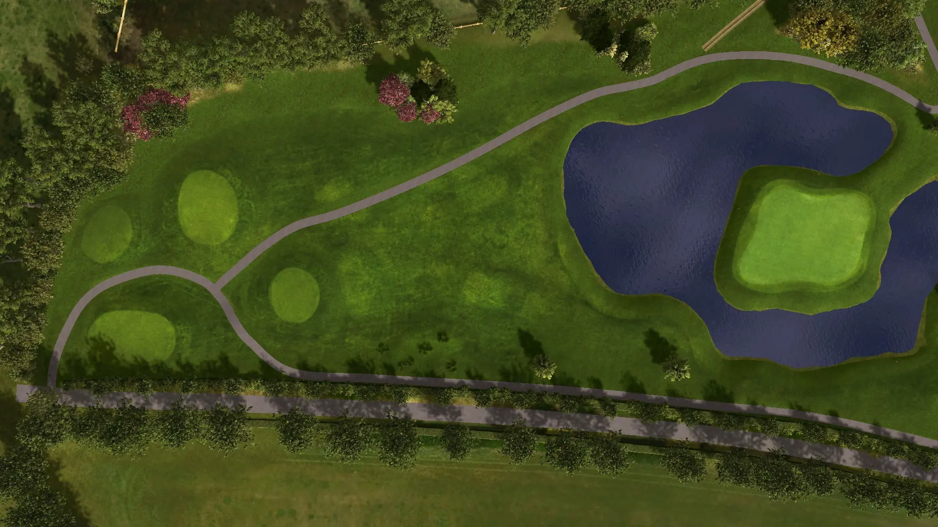 Hole 10 at Palmerstown Golf Club