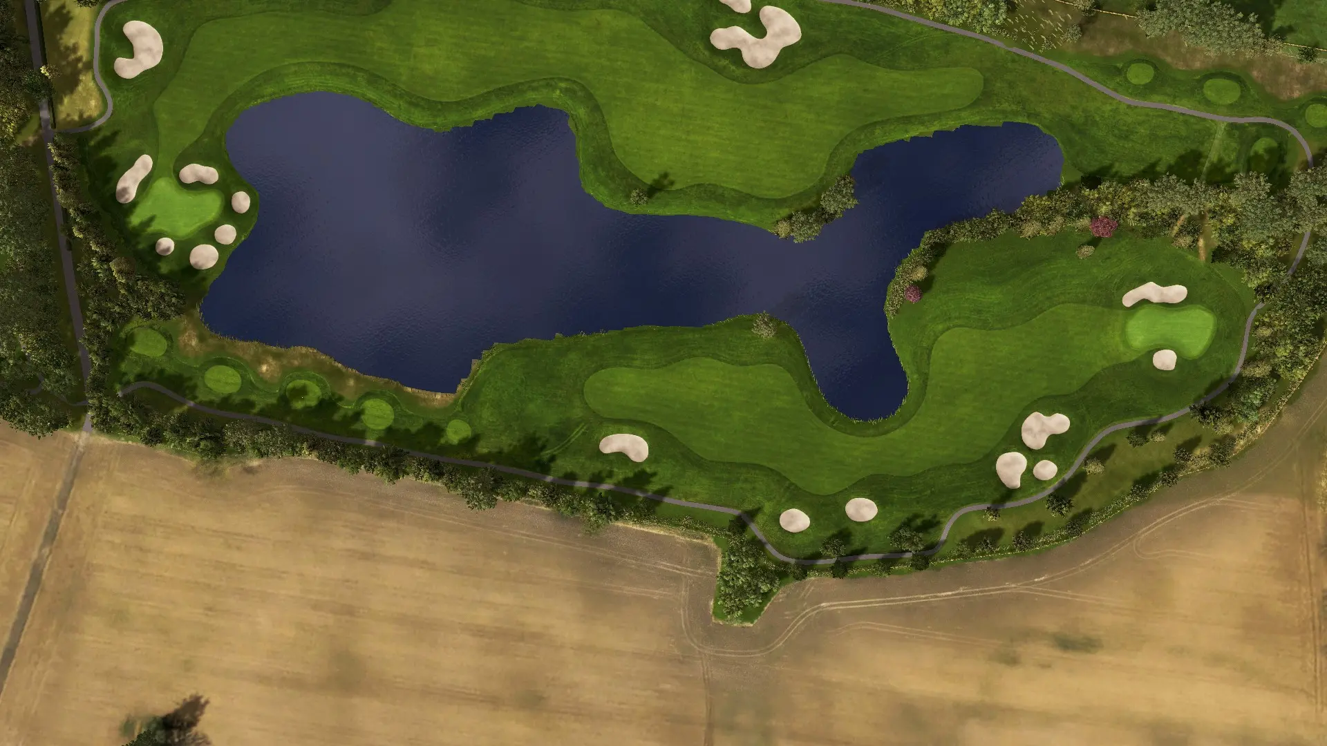 Hole 13 at Palmerstown Golf Club