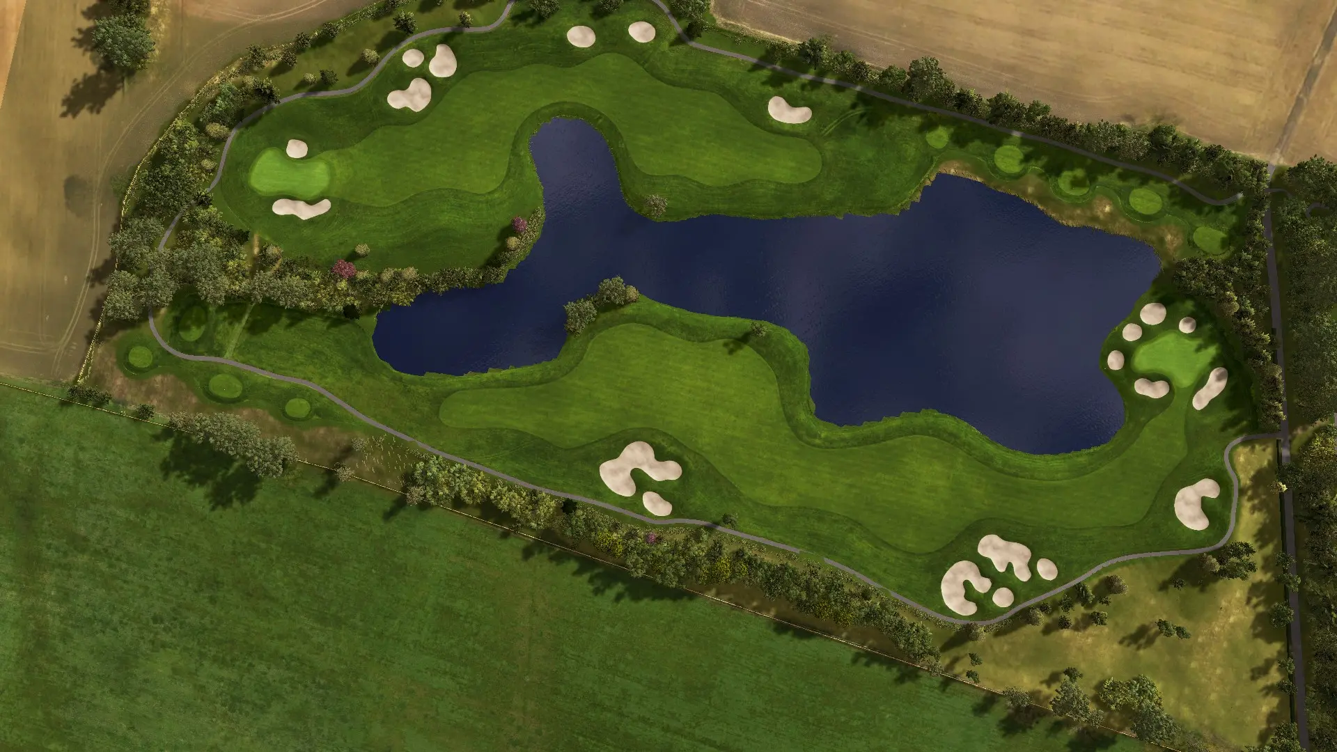 Hole 14 at Palmerstown Golf Club