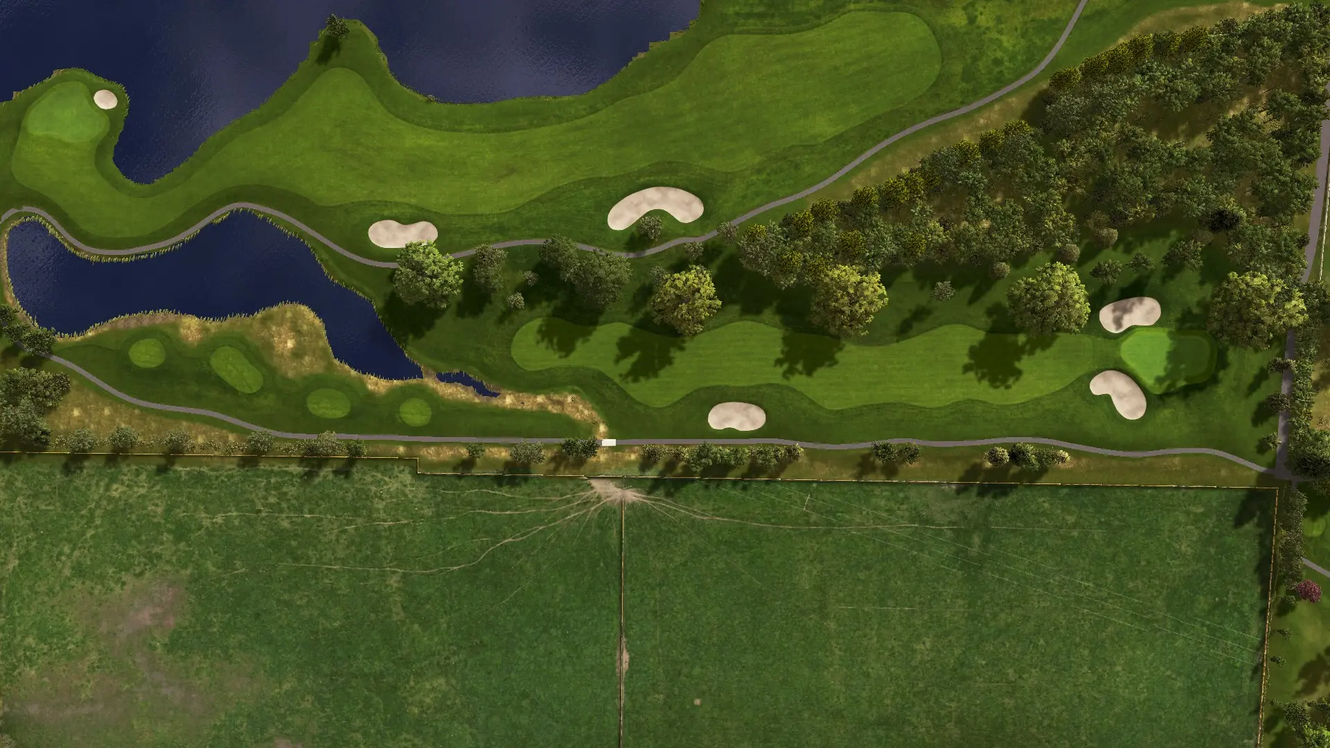 Hole 17 at Palmerstown Golf Club