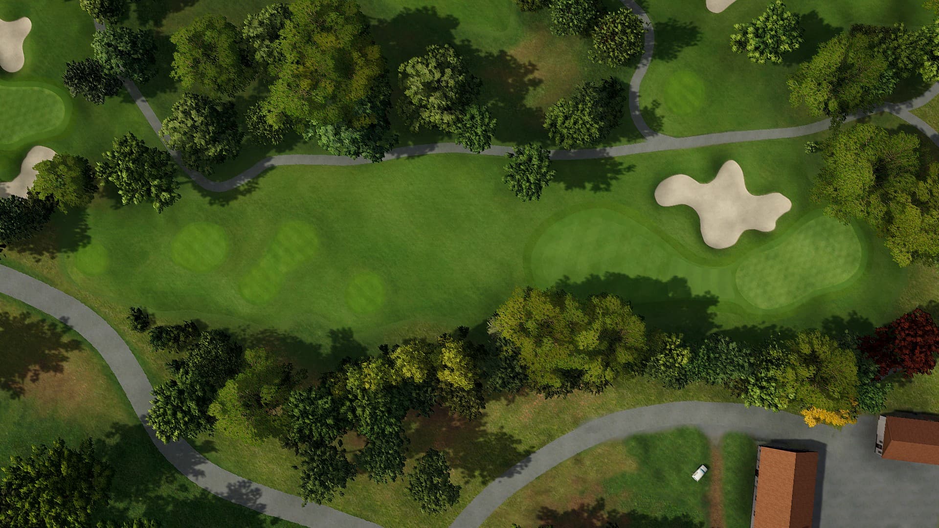 Hole 2 at Paris International G.C.