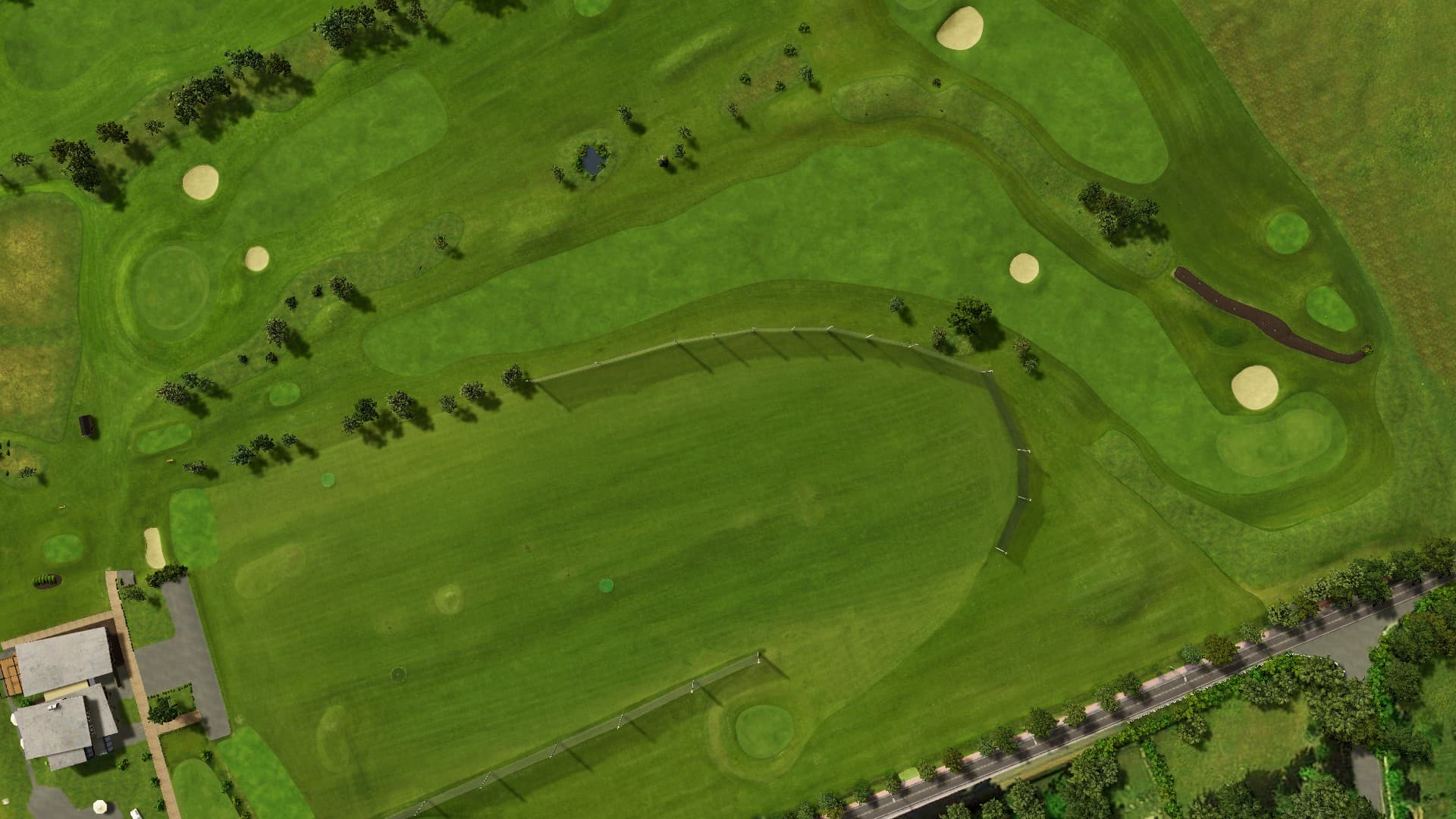 Hole 1 at Park Golf Club