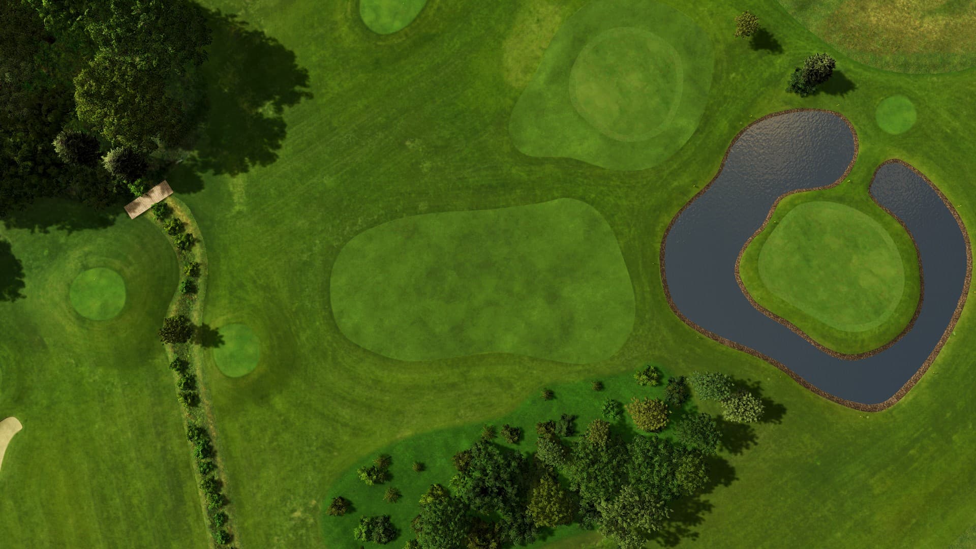 Hole 9 at Park Golf Club