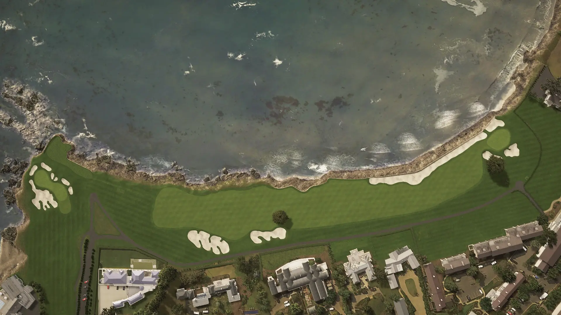 Hole 18 at Pebble Beach Golf Links
